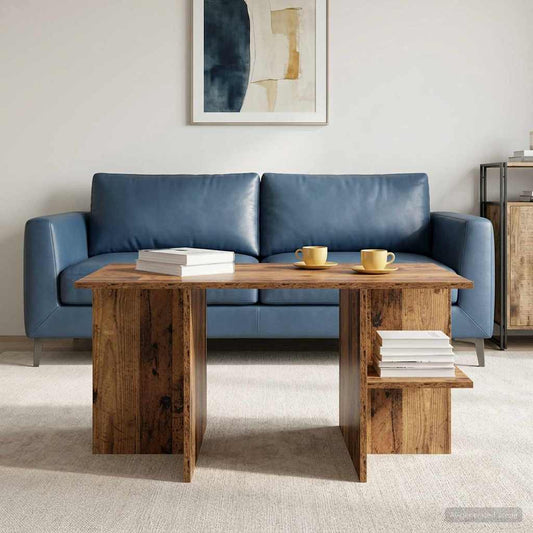 vidaXL Τραπεζάκι σαλονιού Παλαιωμένο ξύλο 87 x 50 x 45 εκ