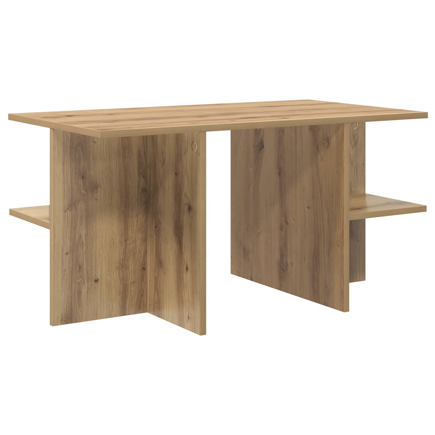 vidaXL Τραπεζάκι σαλονιού Artisan Δρυς 87 x 50 x 45 εκ