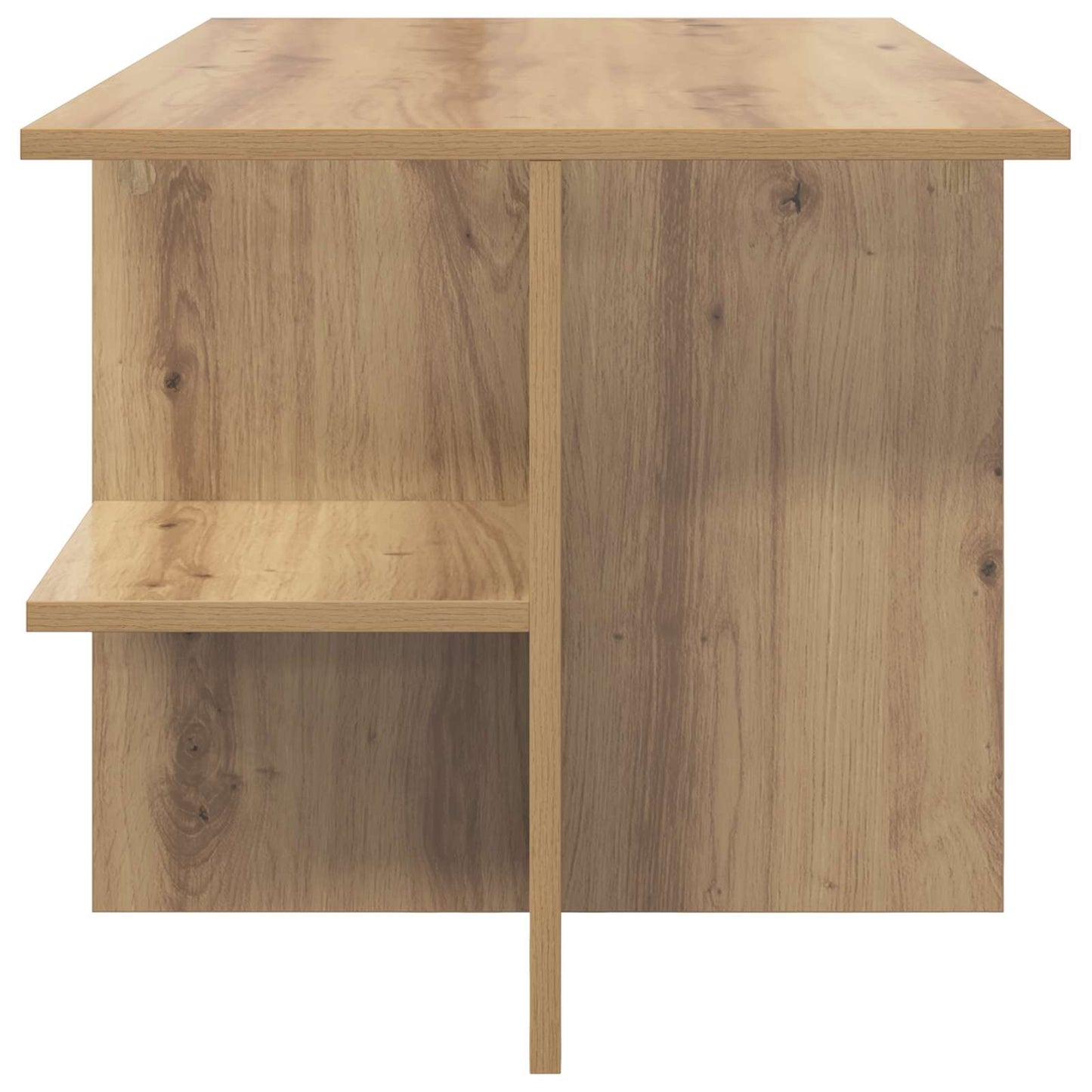 vidaXL Τραπεζάκι σαλονιού Artisan Δρυς 87 x 50 x 45 εκ