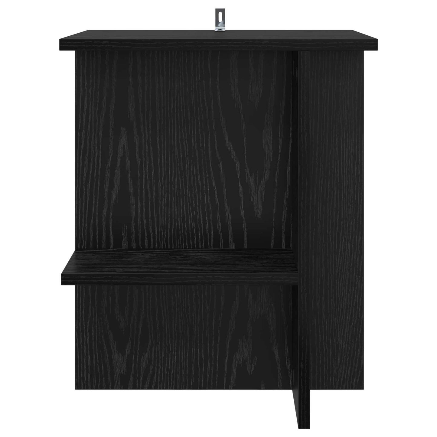 vidaXL Τραπεζάκι σαλονιού 2 pcs Μαύρη Δρυς 40 x 30 x 49 εκ.