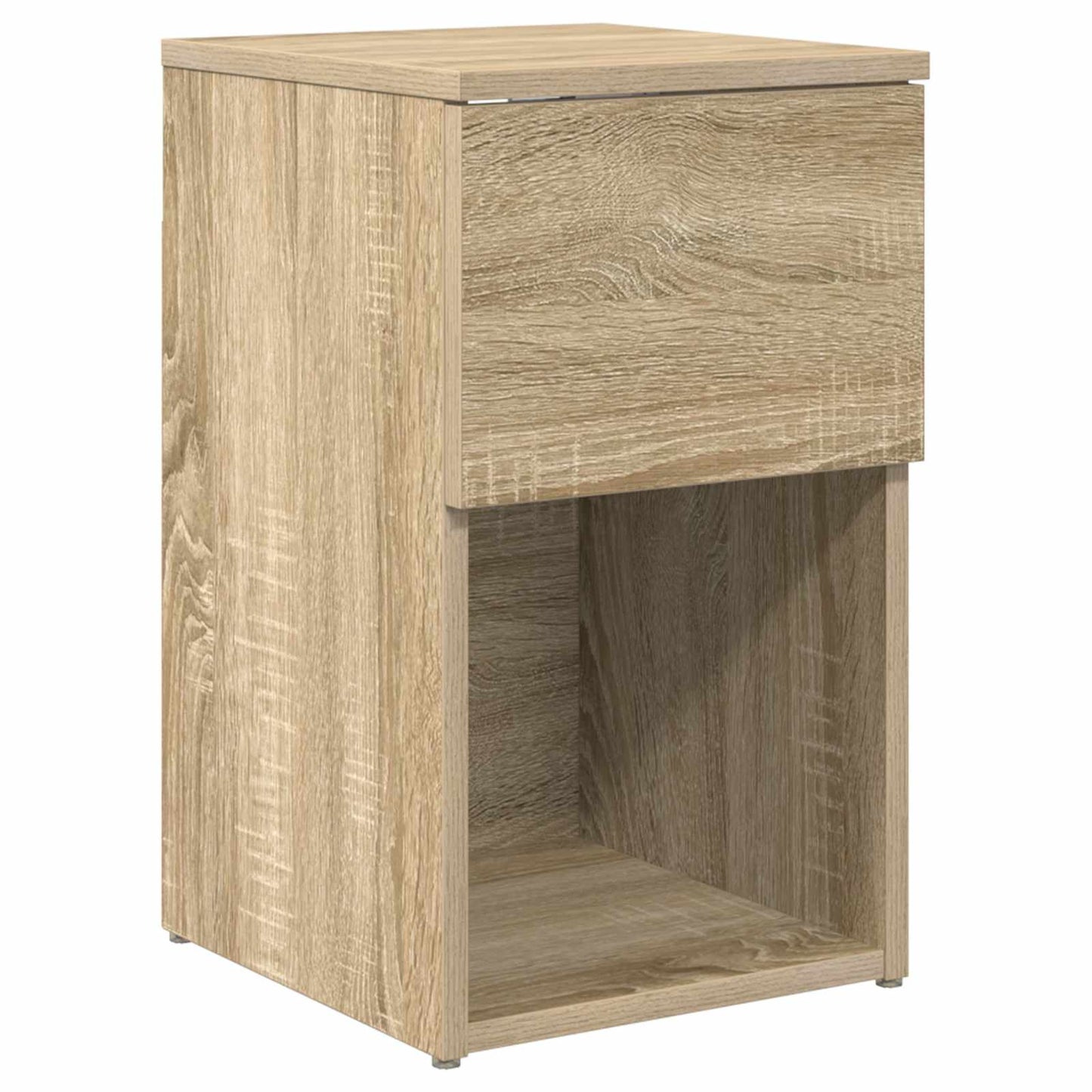 vidaXL Ντουλάπι κρεβατιού 2 τμχ. Sonoma Δρυς 29 x 31,5 x 49 εκ