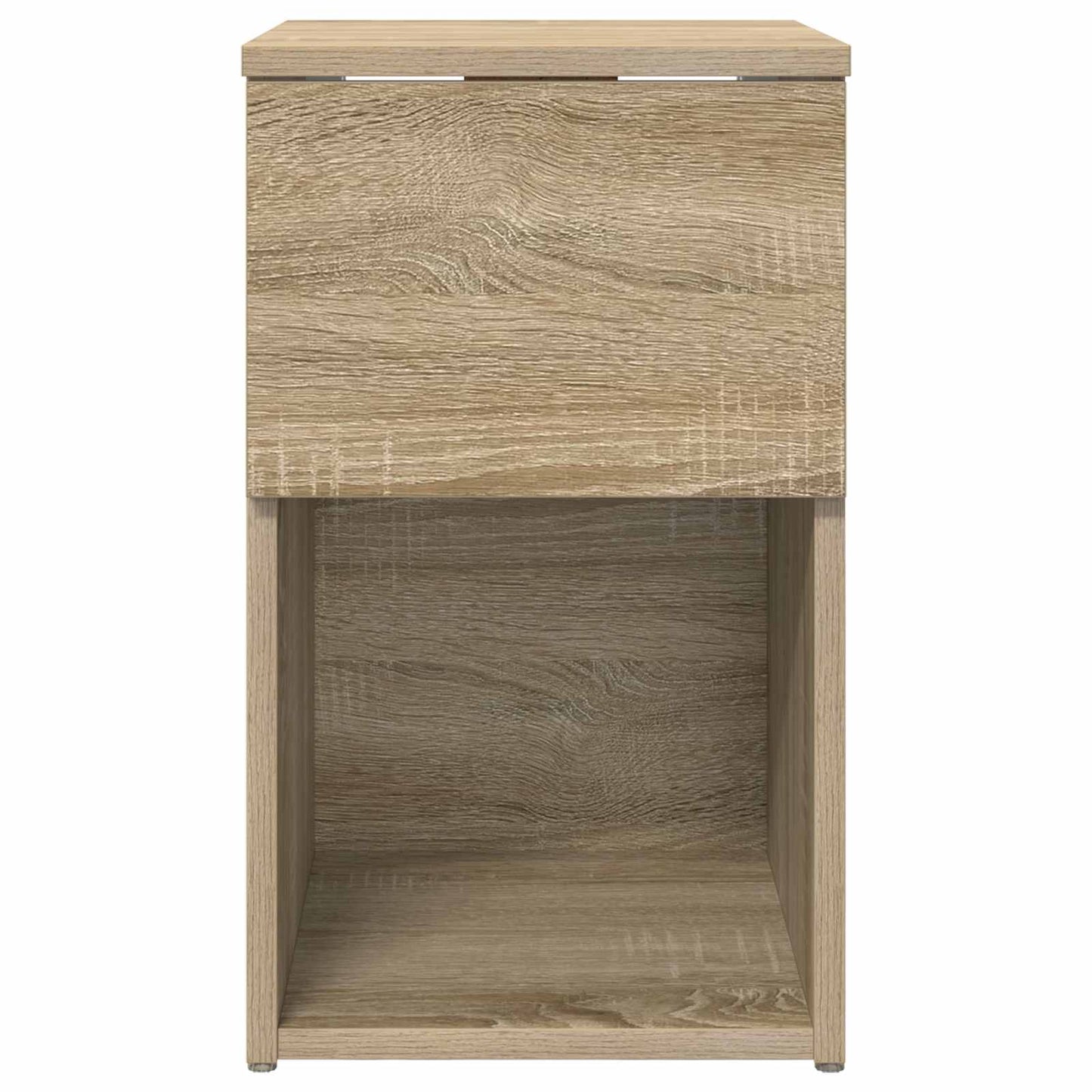 vidaXL Ντουλάπι κρεβατιού 2 τμχ. Sonoma Δρυς 29 x 31,5 x 49 εκ