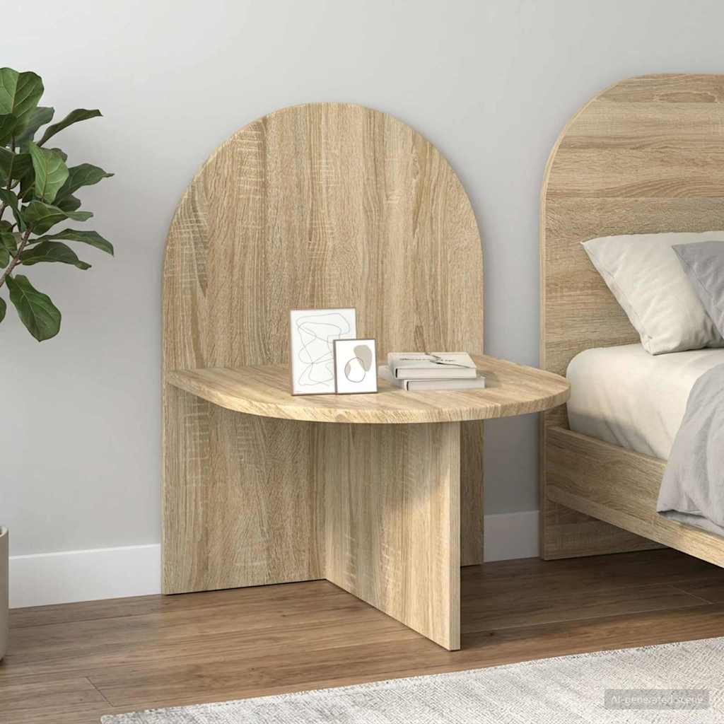vidaXL Κομοδίνο Sonoma Δρυς 48 x 49 x 65 εκ.