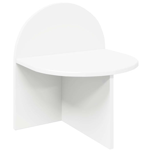 vidaXL Κομοδίνο Λευκός 40 x 35,5 x 45,5 εκ.
