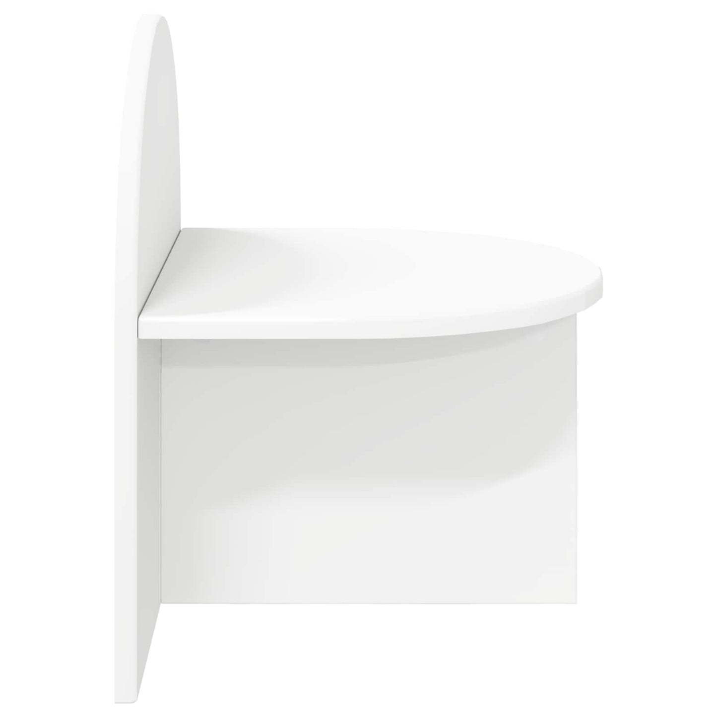 vidaXL Κομοδίνο Λευκός 40 x 35,5 x 45,5 εκ.
