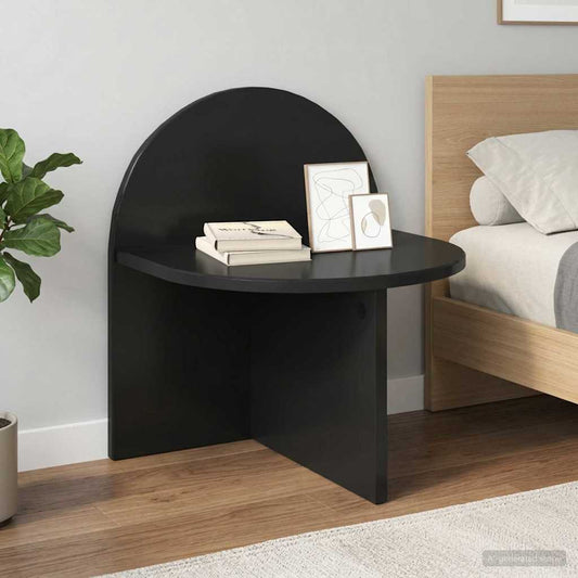 vidaXL Κομοδίνο 2 τμχ. Μαύρη Δρυς 40 x 35,5 x 45,5 εκ.