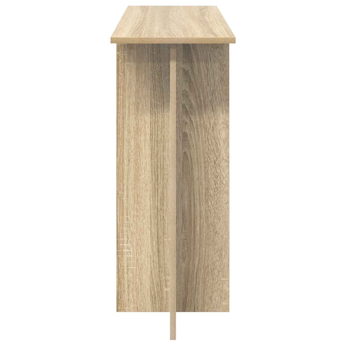 vidaXL Τραπέζι κονσόλας Sonoma Δρυς 100 x 30 x 75 εκ