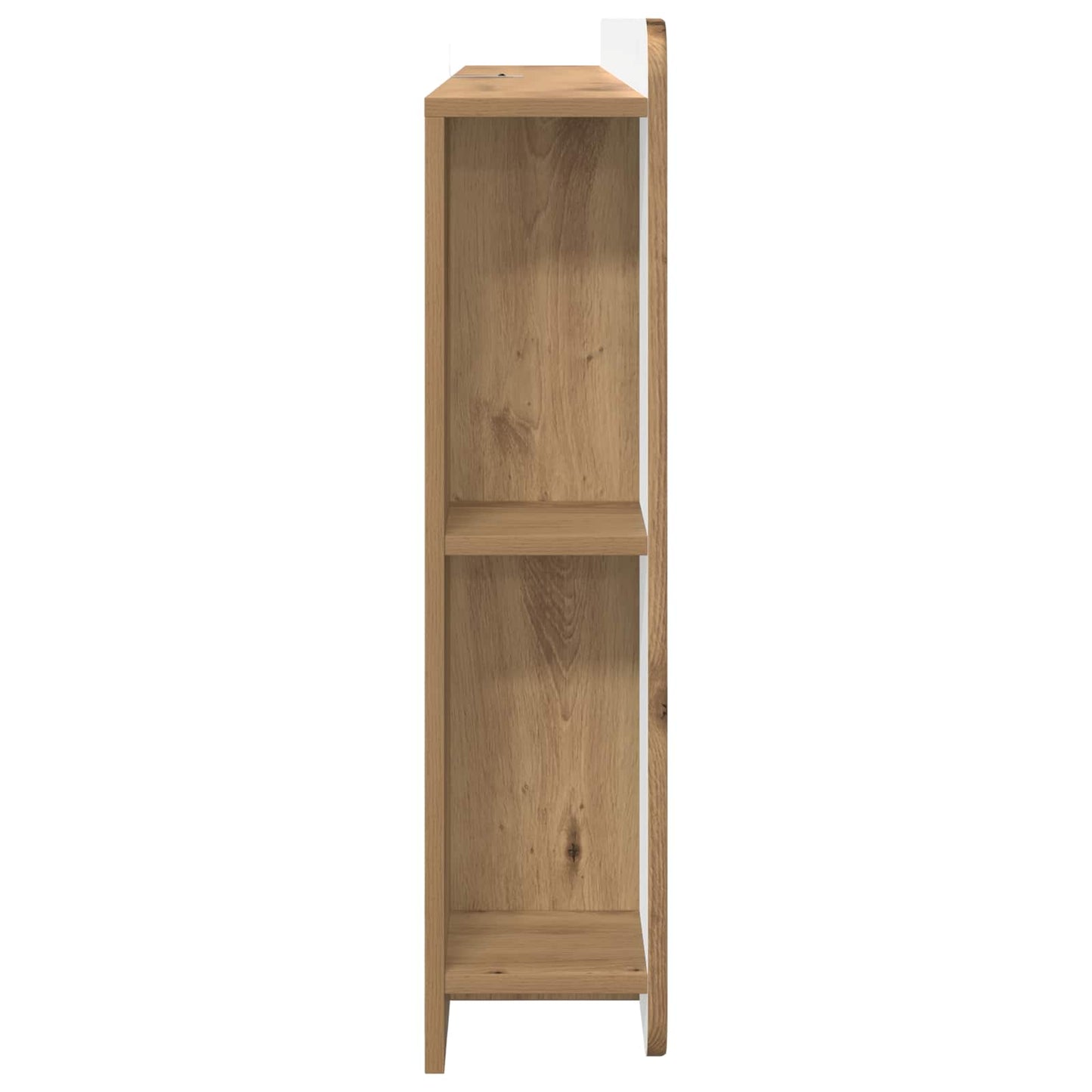 vidaXL Κρεβάτι με Κεφαλάρι Artisan Δρυς Επεξεργασμένο Ξύλο