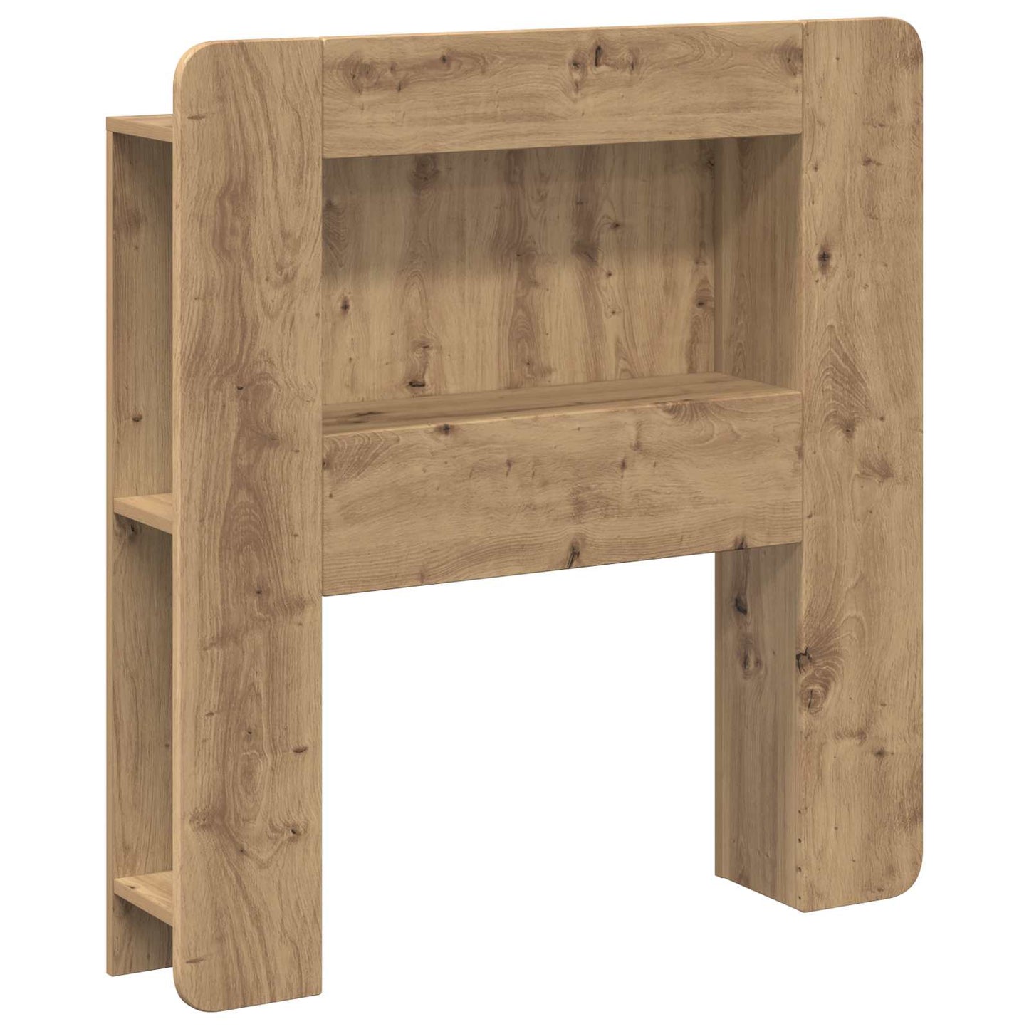 vidaXL Κρεβάτι με Κεφαλάρι Artisan Δρυς 80 cm