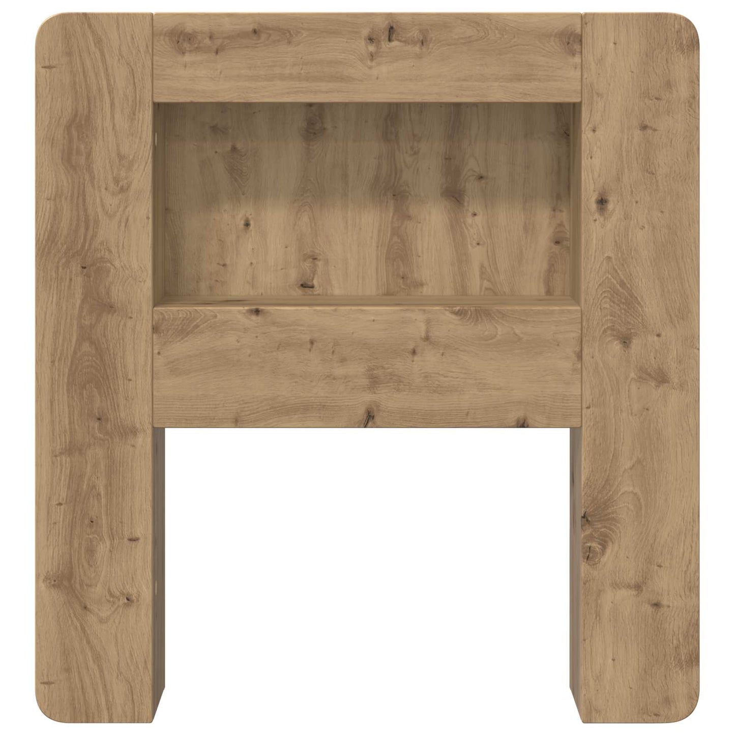 vidaXL Κρεβάτι με Κεφαλάρι Artisan Δρυς 80 cm