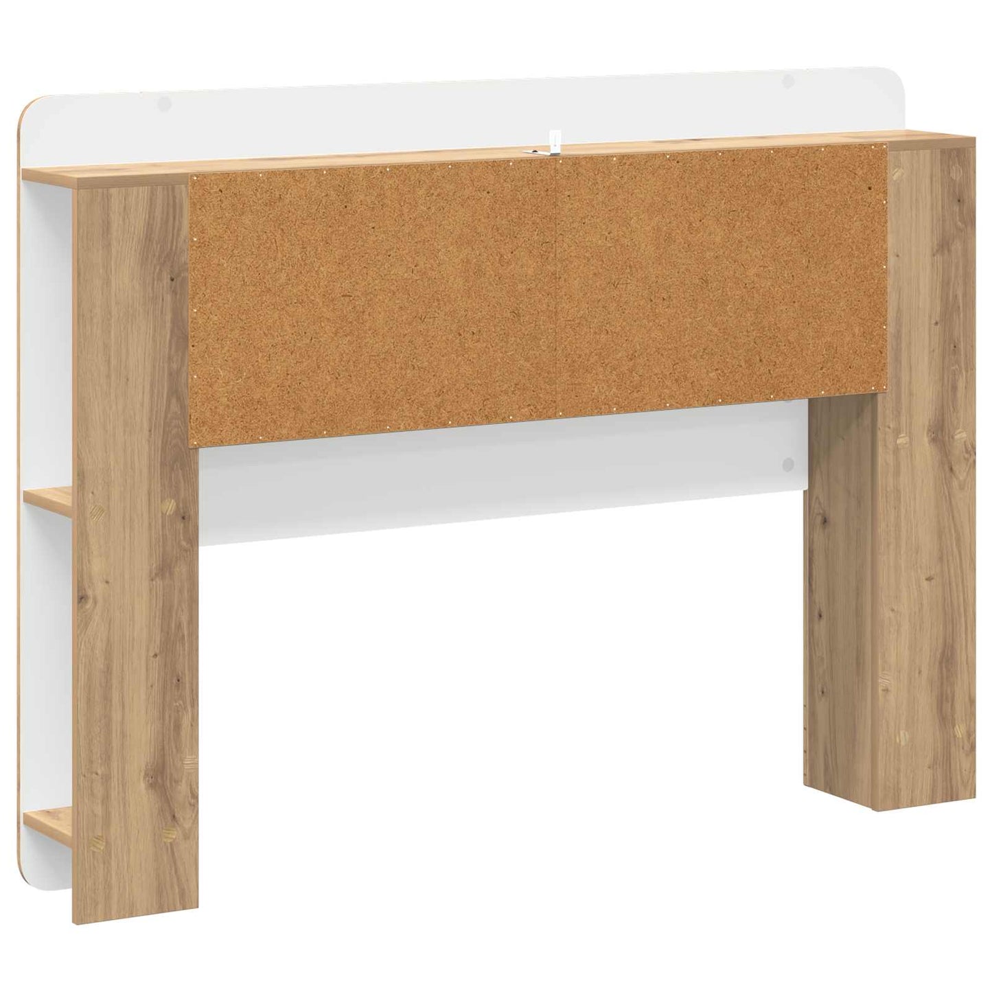 vidaXL Κρεβάτι με Κεφαλάρι Artisan Δρυς 100 cm