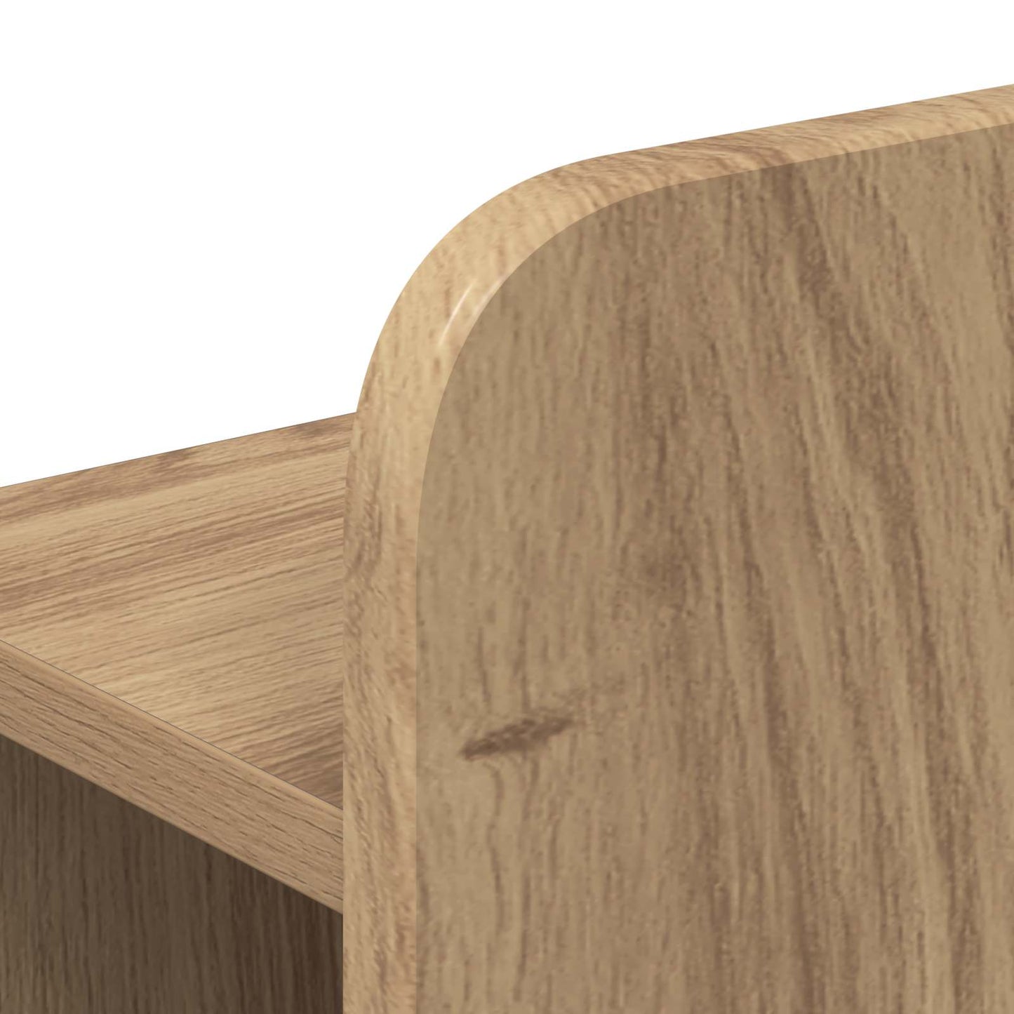 vidaXL Κρεβάτι με Κεφαλάρι Artisan Δρυς 140 cm