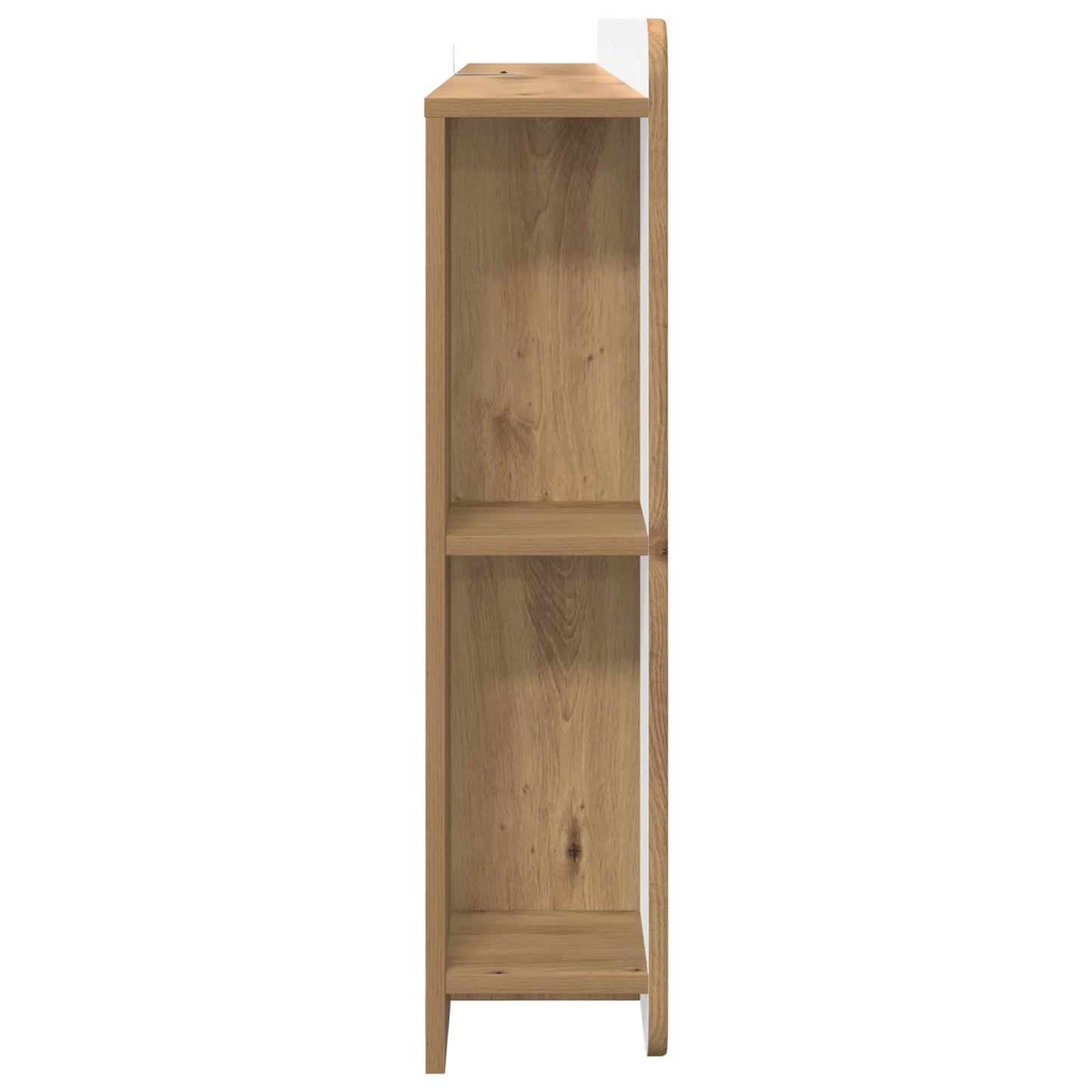 vidaXL Κρεβάτι με Κεφαλάρι Artisan Δρυς 140 cm