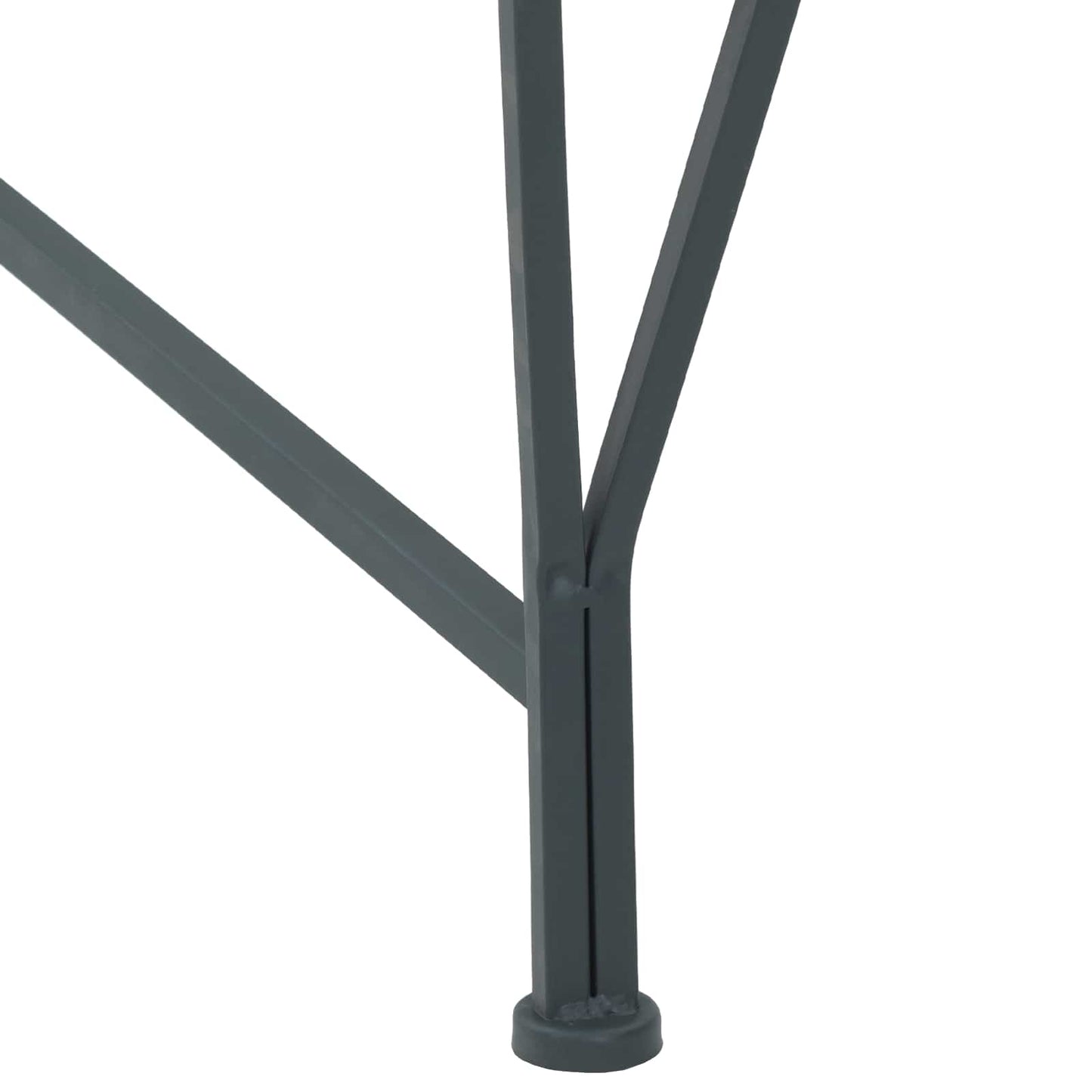 vidaXL Παγκάκι Δέντρου 8-Αριθμός καθισμάτων Ø 160 x 44 εκ Ατσάλι
