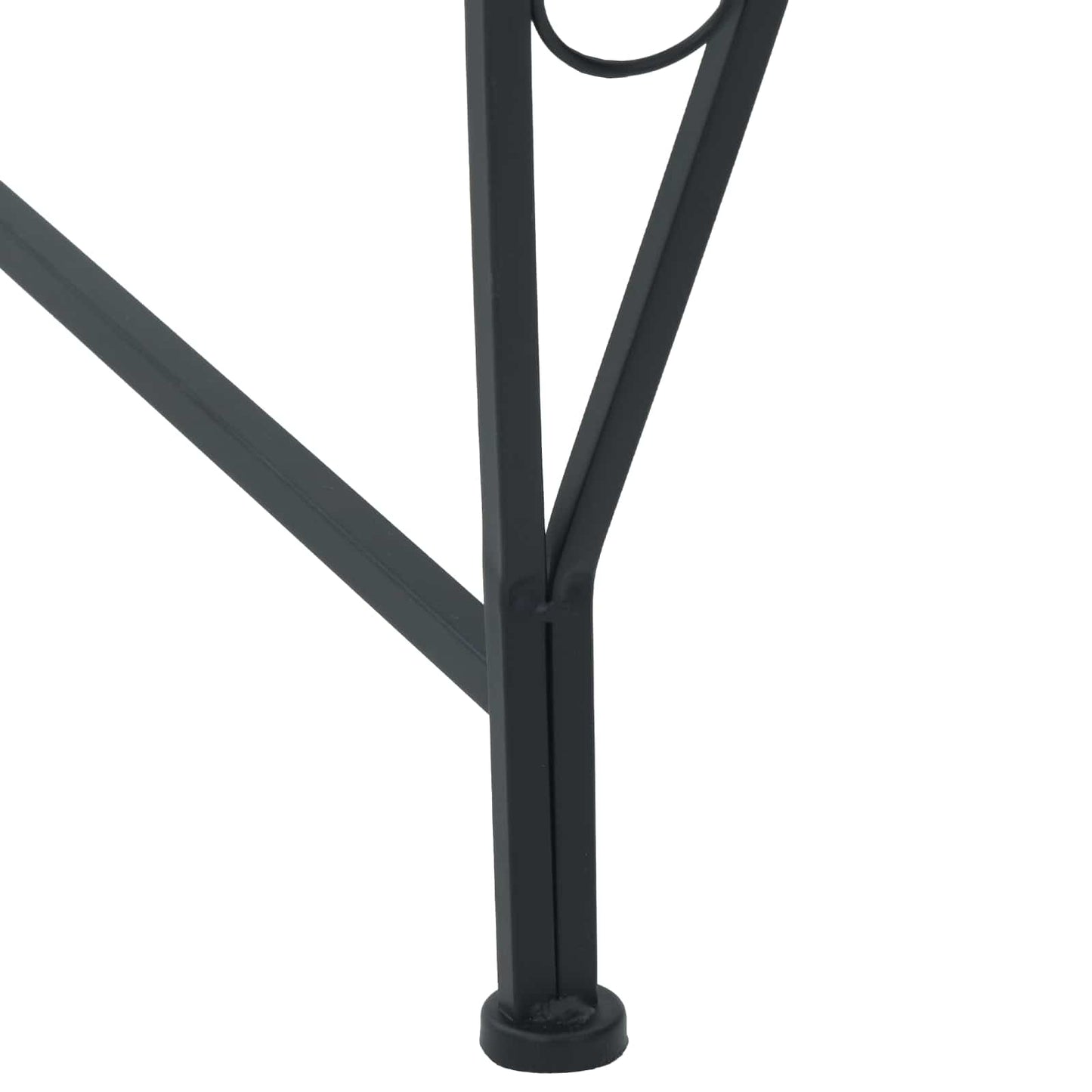 vidaXL Παγκάκι Δέντρου 4-Αριθμός καθισμάτων 160 x 80 x 89 εκ. Ατσάλι