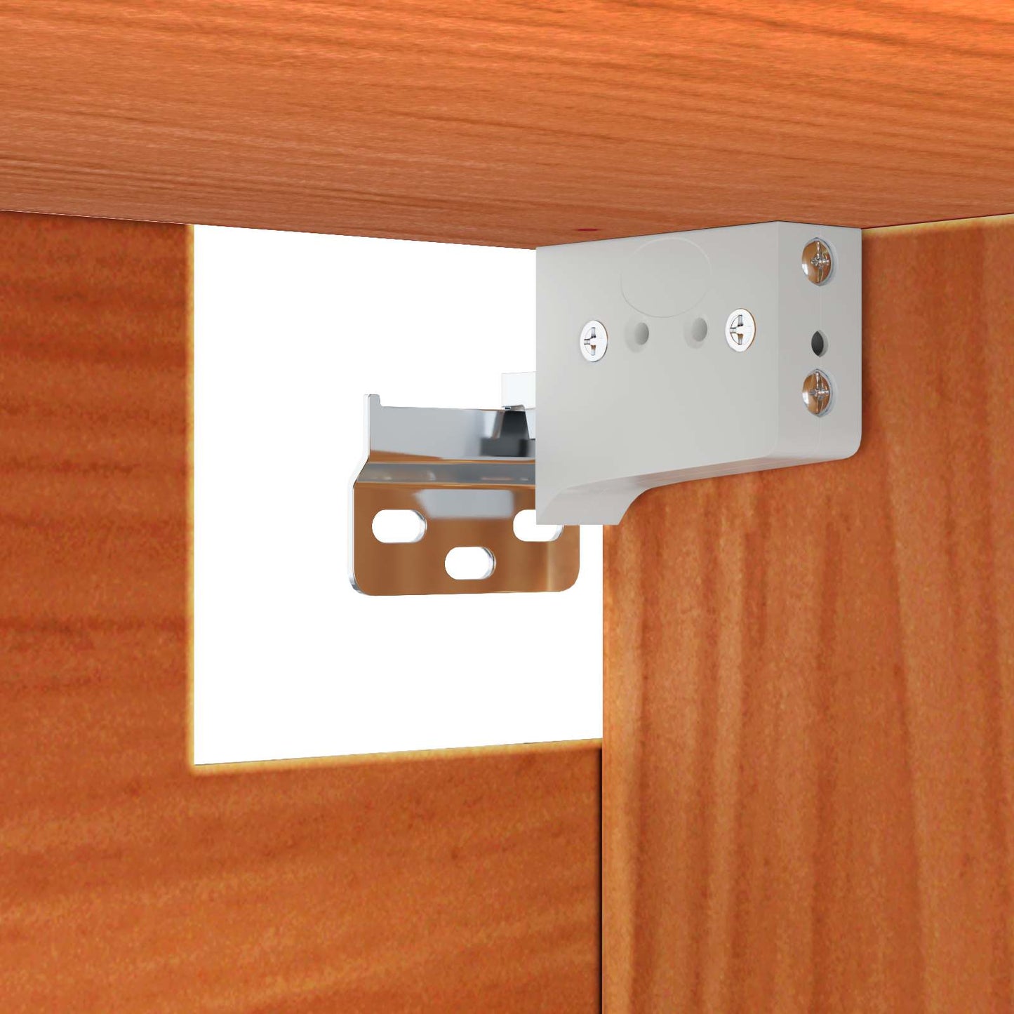vidaXL Ντουλάπα Τοίχου με ράφι 2 pcs Κερωτό καφέ 80 x 30 x 35 cm