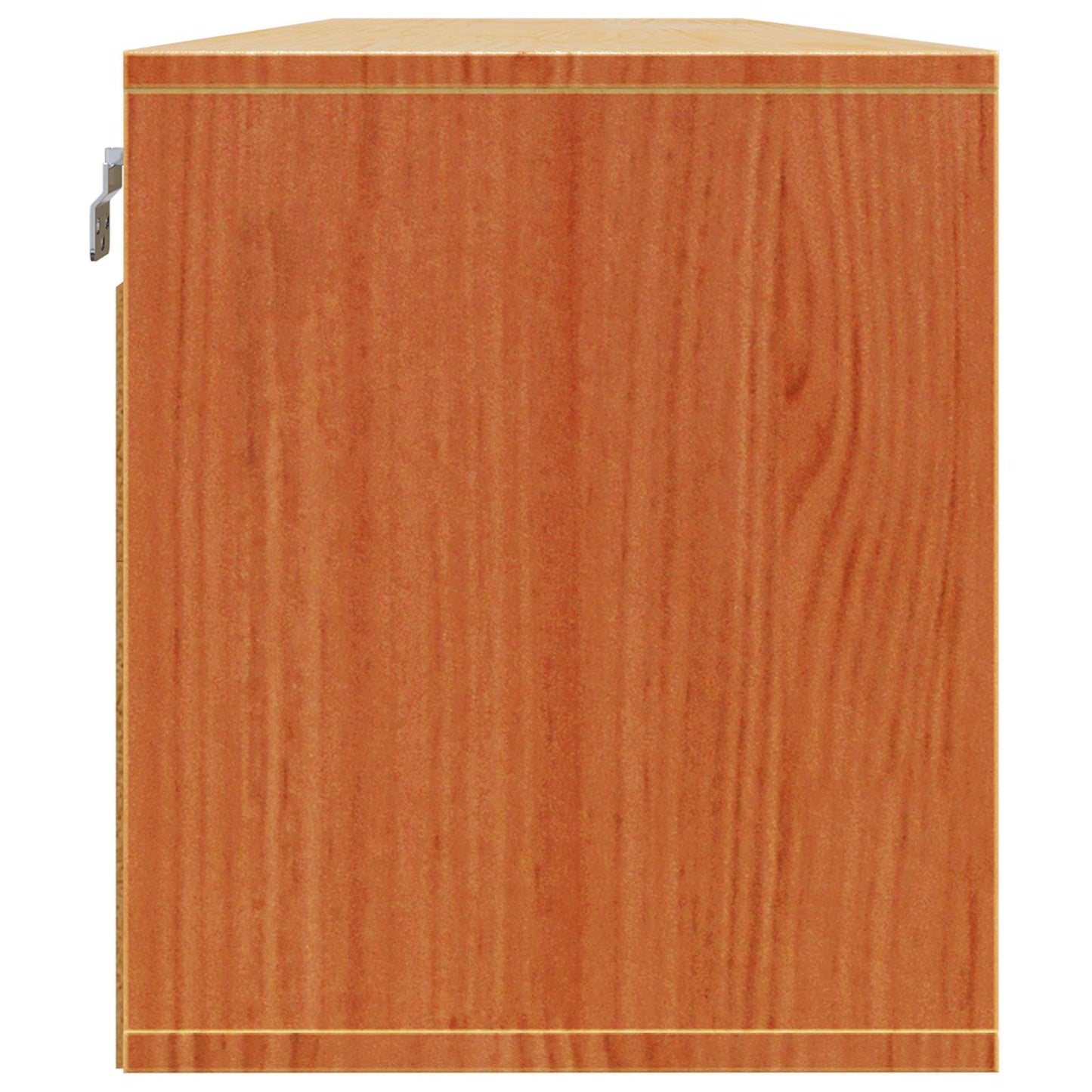 vidaXL Ντουλάπα Τοίχου με ράφι 2 pcs Κερωτό καφέ 80 x 30 x 35 cm