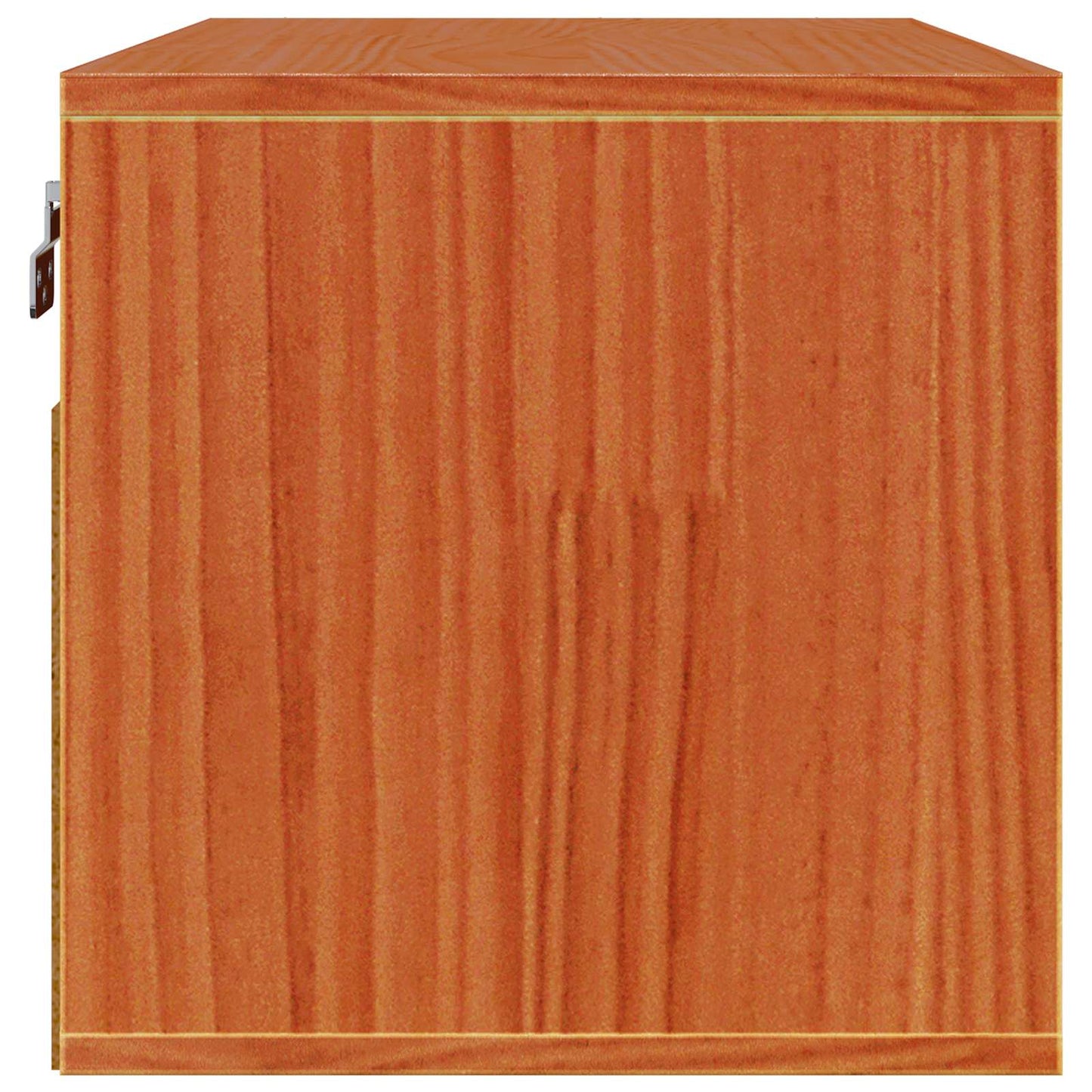 vidaXL Ντουλάπα Τοίχου με ράφι 2 pcs Κερωτό καφέ 60 x 30 x 30 cm