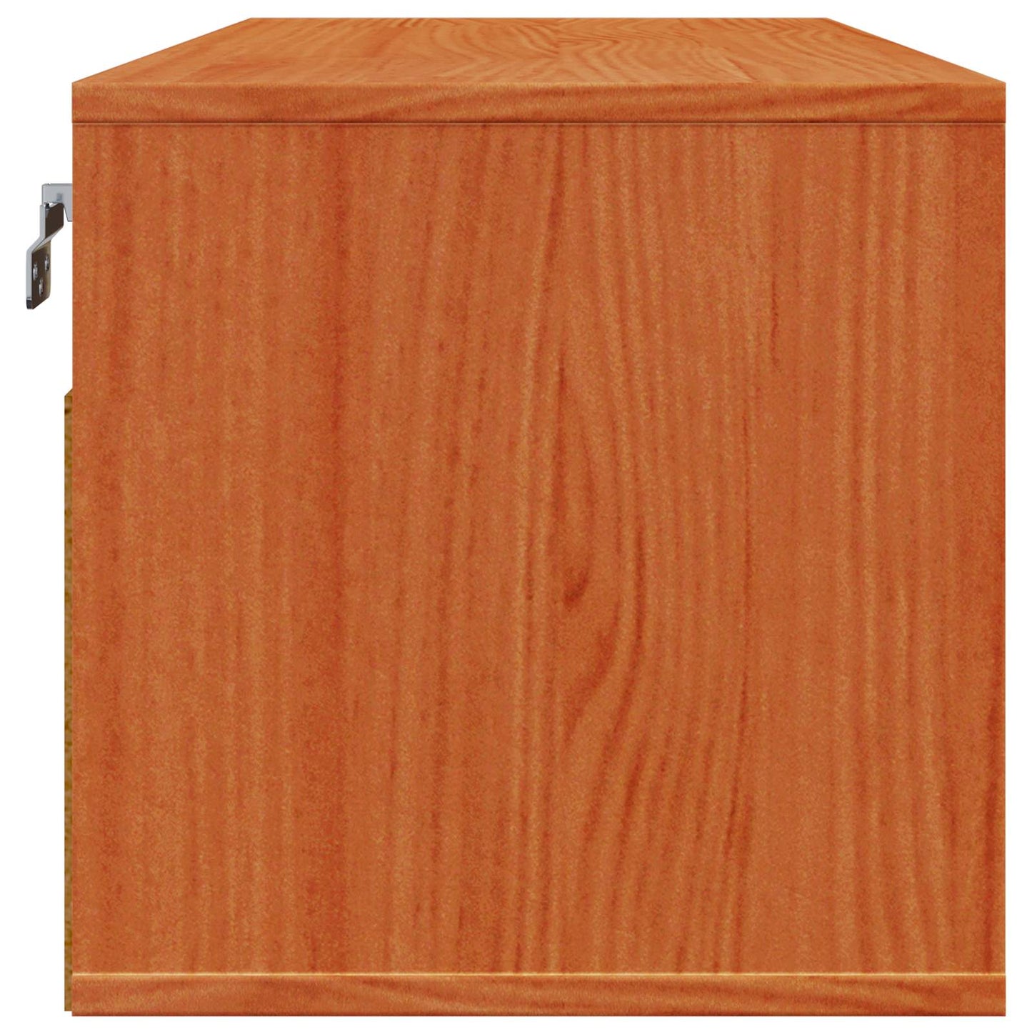 vidaXL Ντουλάπα Τοίχου με ράφι 2 pcs Κερωτό καφέ 80 x 30 x 30 εκ