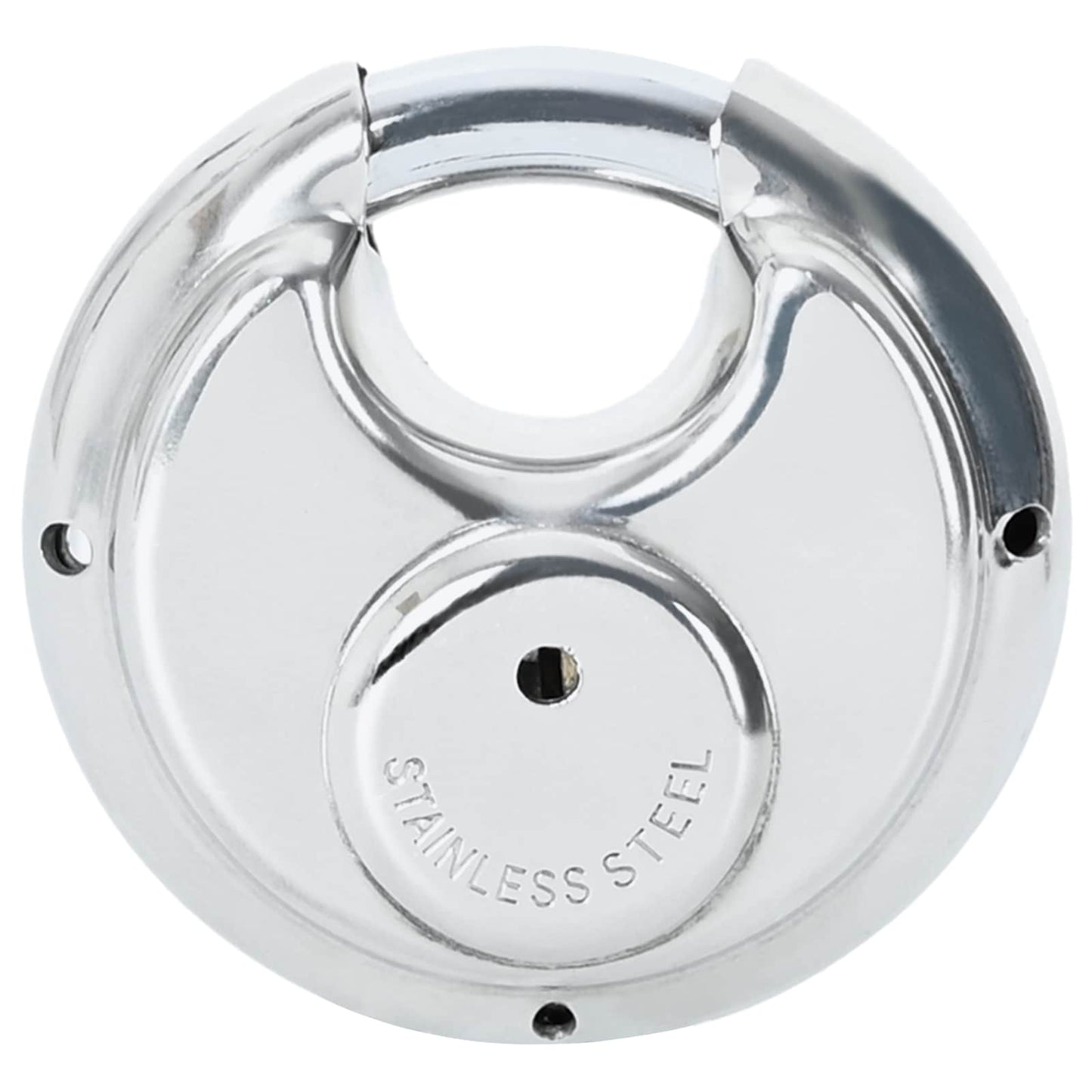 vidaXL Κλειδώματα Discus με Κλειδιά 12 pcs Ασημί 7 x 2.4 x 7 εκ