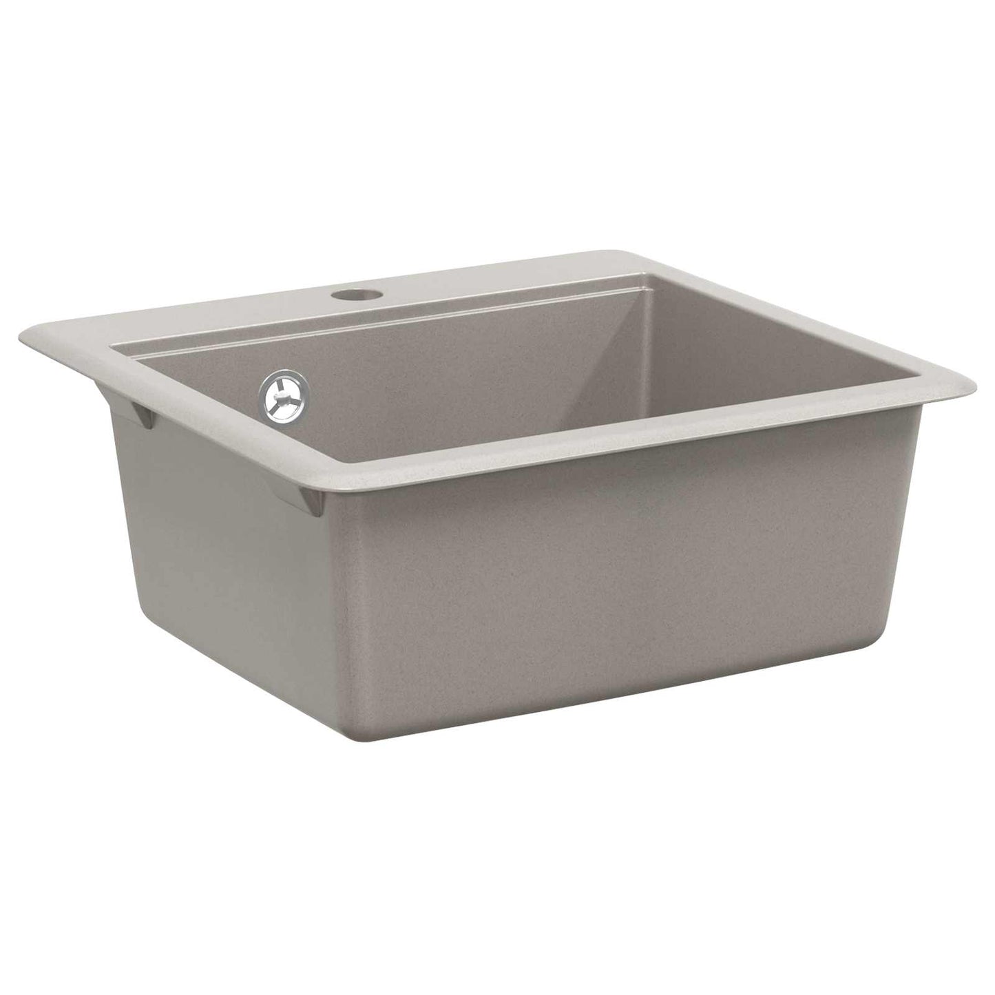 vidaXL Σιντρινο Γκρι 470 x 440 mm Γρανίτης