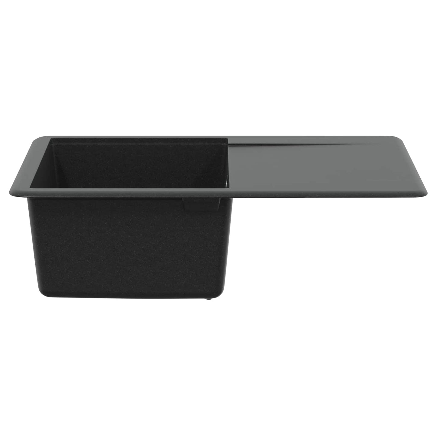 vidaXL Σιντρινο Μαύρο 670 x 460 mm Γρανίτης