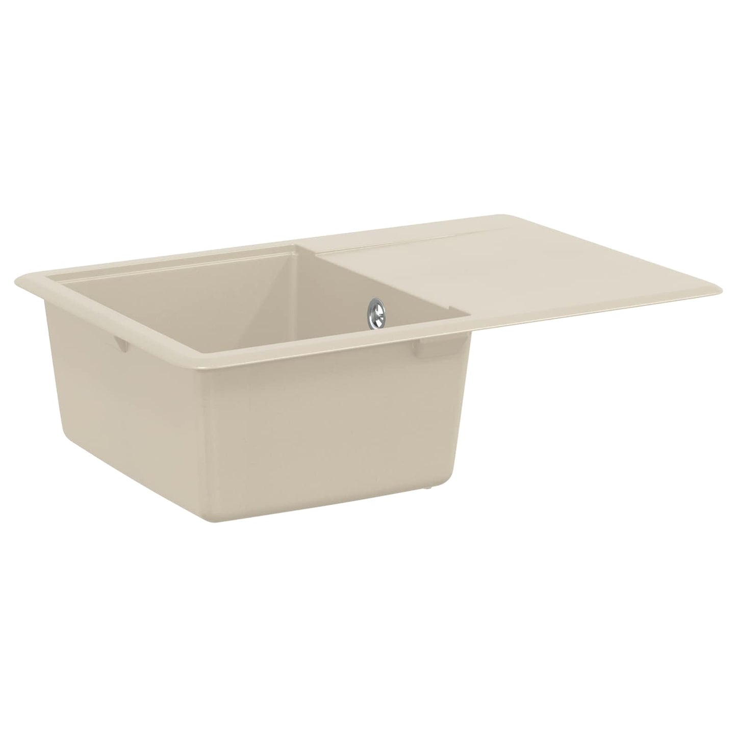 vidaXL Σιντρινο Μπεζ 670 x 460 mm 80% Χαλαζίας και 20% Ρητίνη
