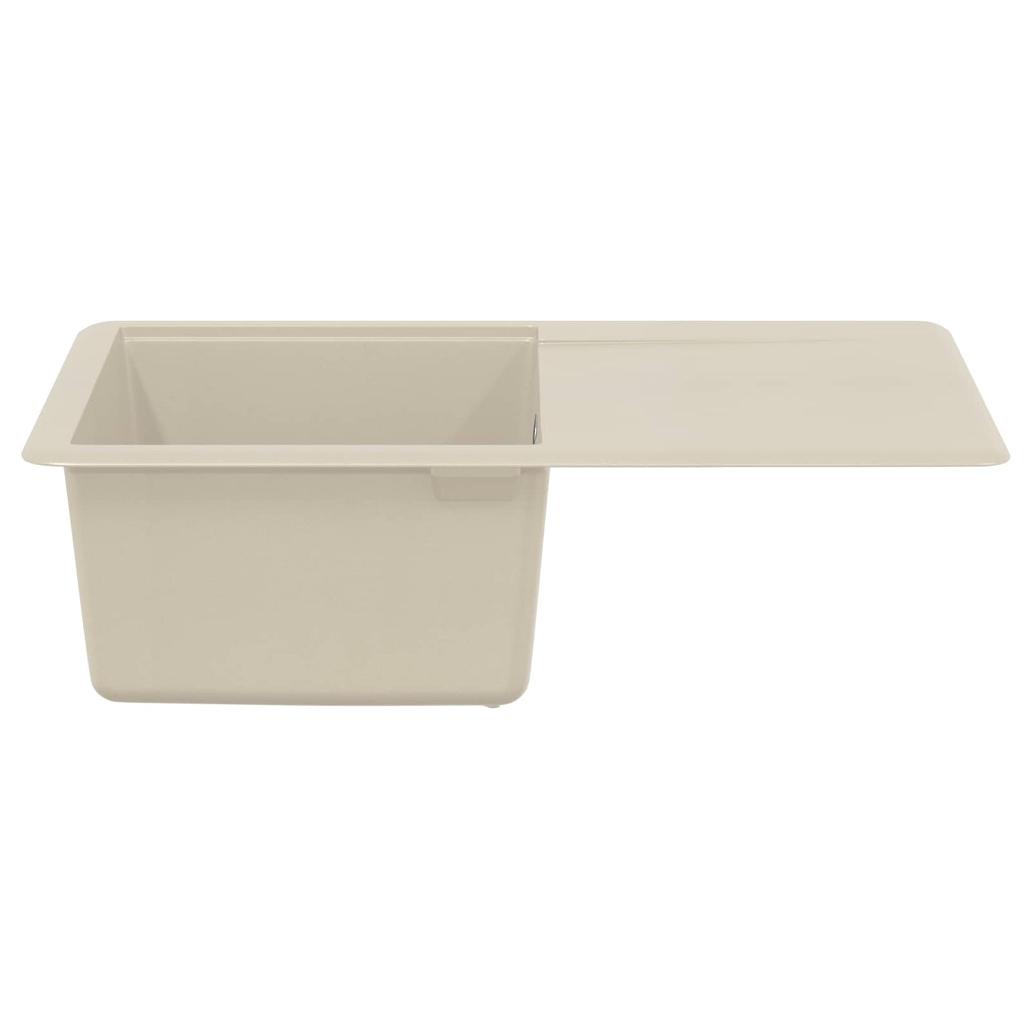 vidaXL Σιντρινο Μπεζ 670 x 460 mm 80% Χαλαζίας και 20% Ρητίνη