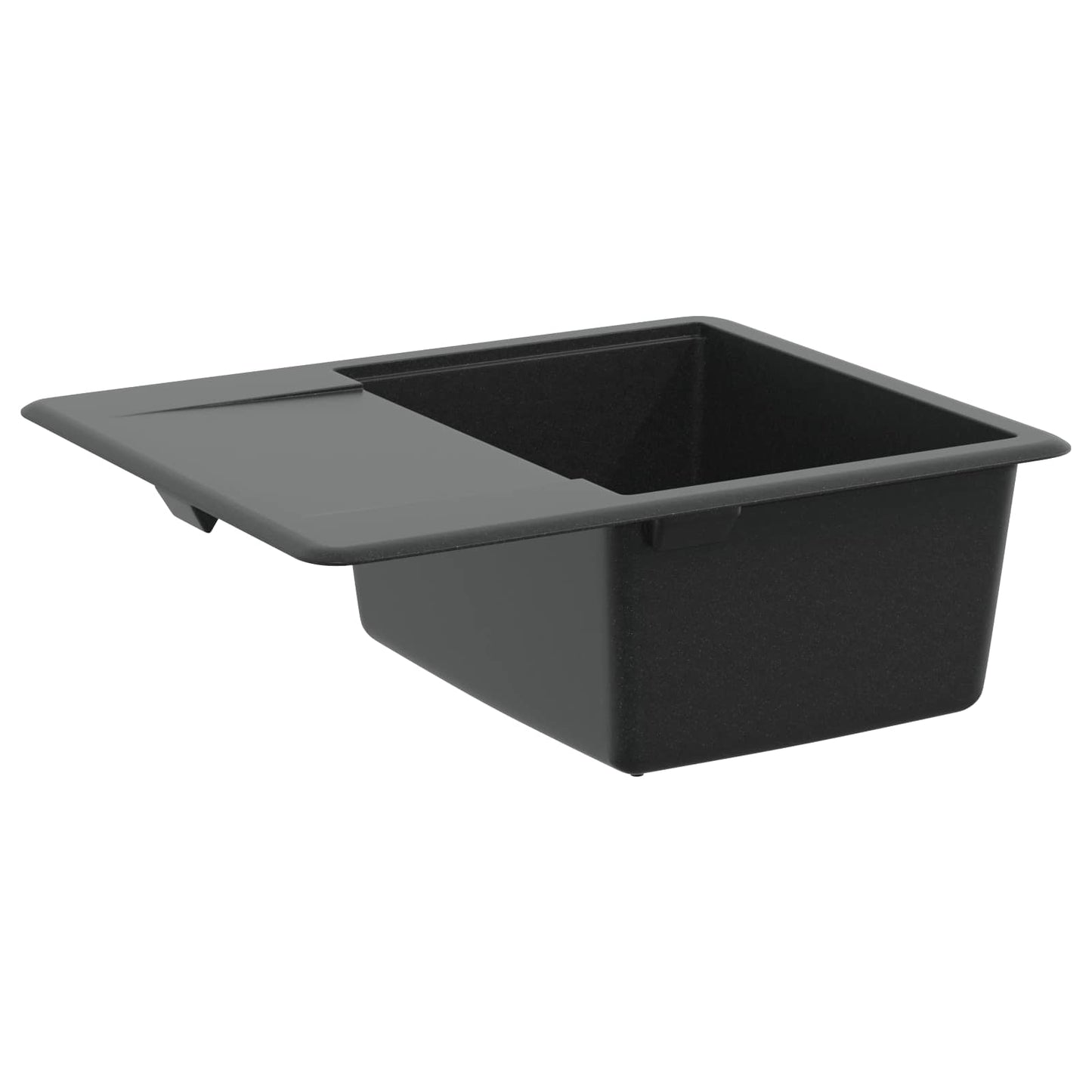 vidaXL Σιντρινο Μαύρο 560 x 460 mm 80% Χαλαζίας και 20% Ρητίνη