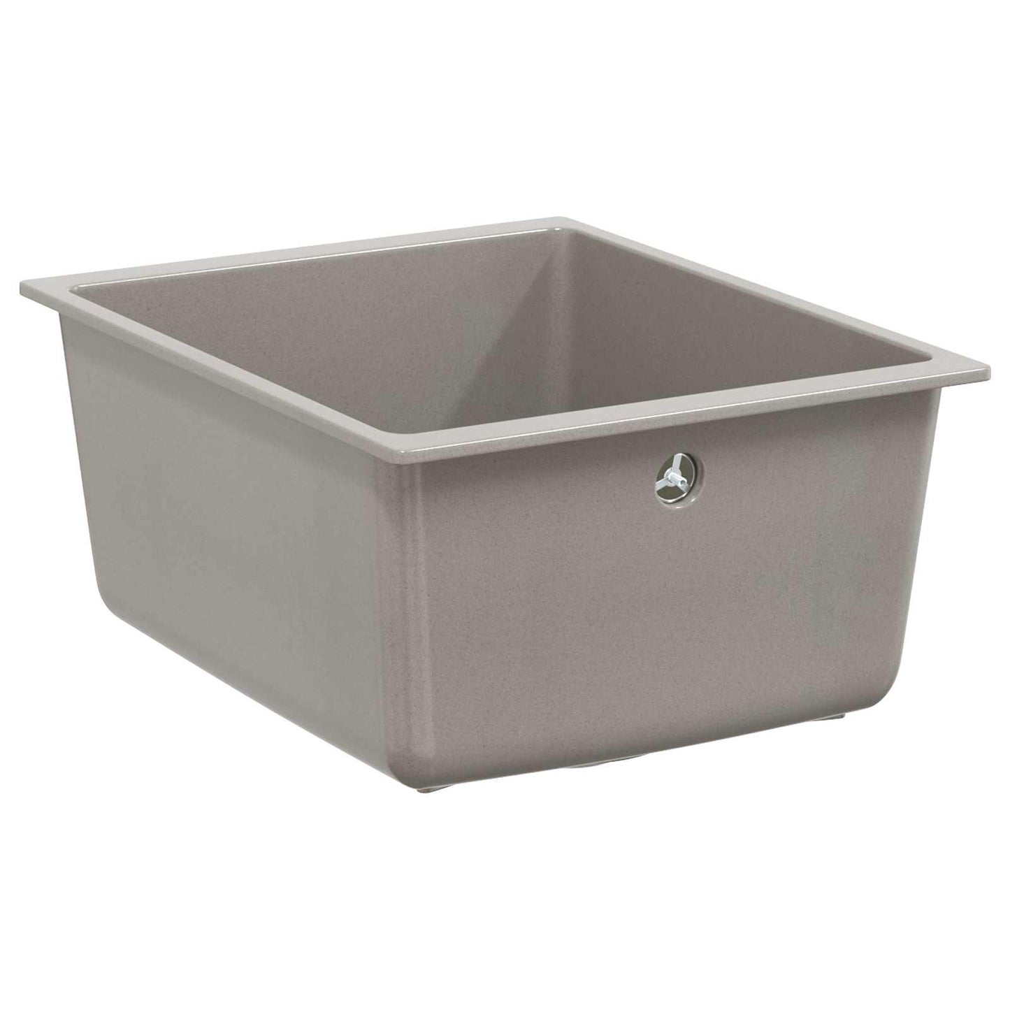 vidaXL Σιντρινο Γκρι 370 x 460 mm 80% Χαλαζίας και 20% Ρητίνη