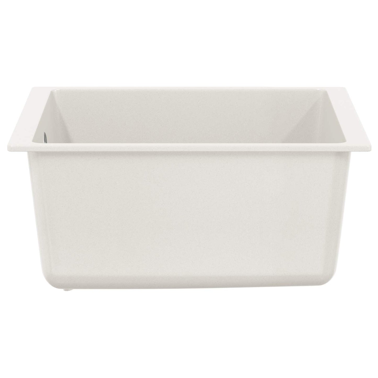 vidaXL Σιντρινο Λευκό 370 x 460 mm 80% Χαλαζίας και 20% Ρητίνη