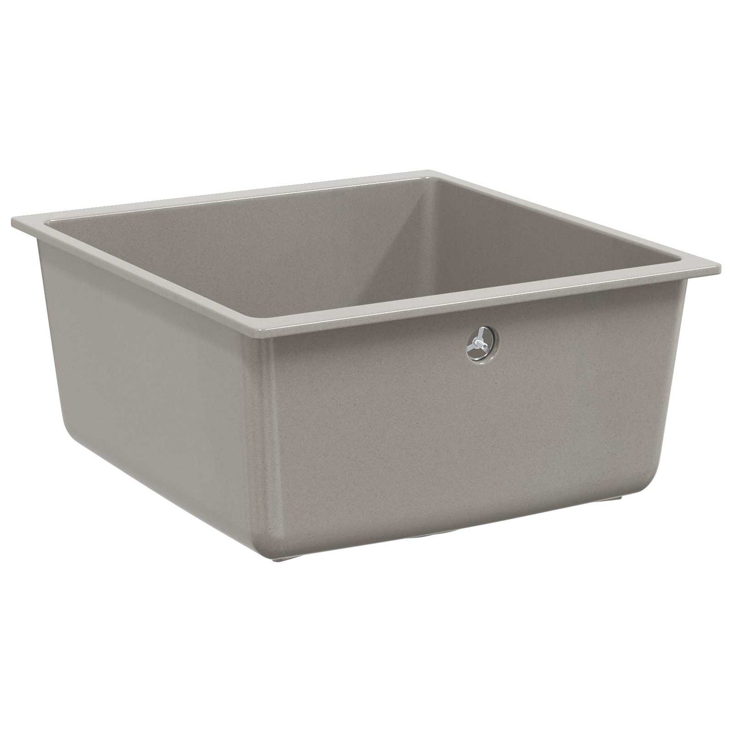 vidaXL Σιντρινο Γκρι 430 x 460 mm 80% Χαλαζίας και 20% Ρητίνη