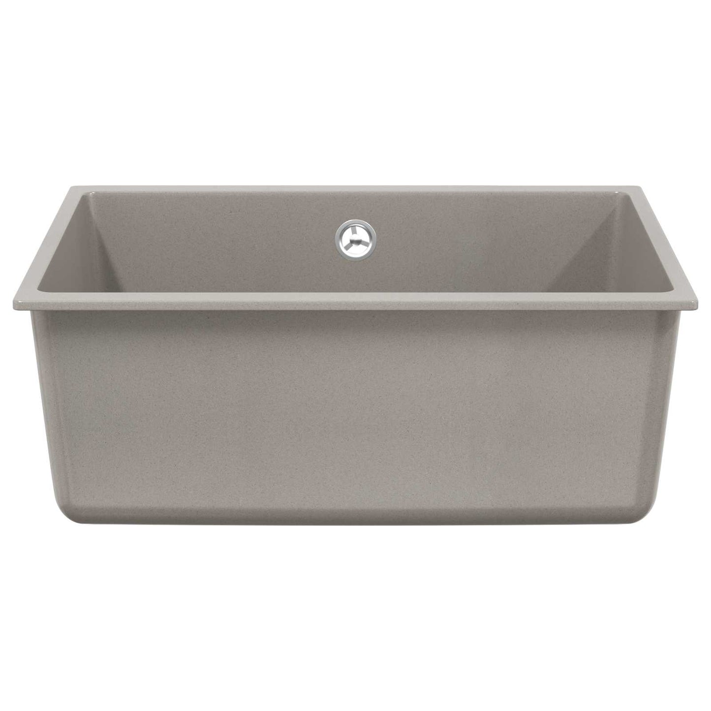 vidaXL Σιντρινο Γκρι 530 x 460 mm 80% Χαλαζίας και 20% Ρητίνη