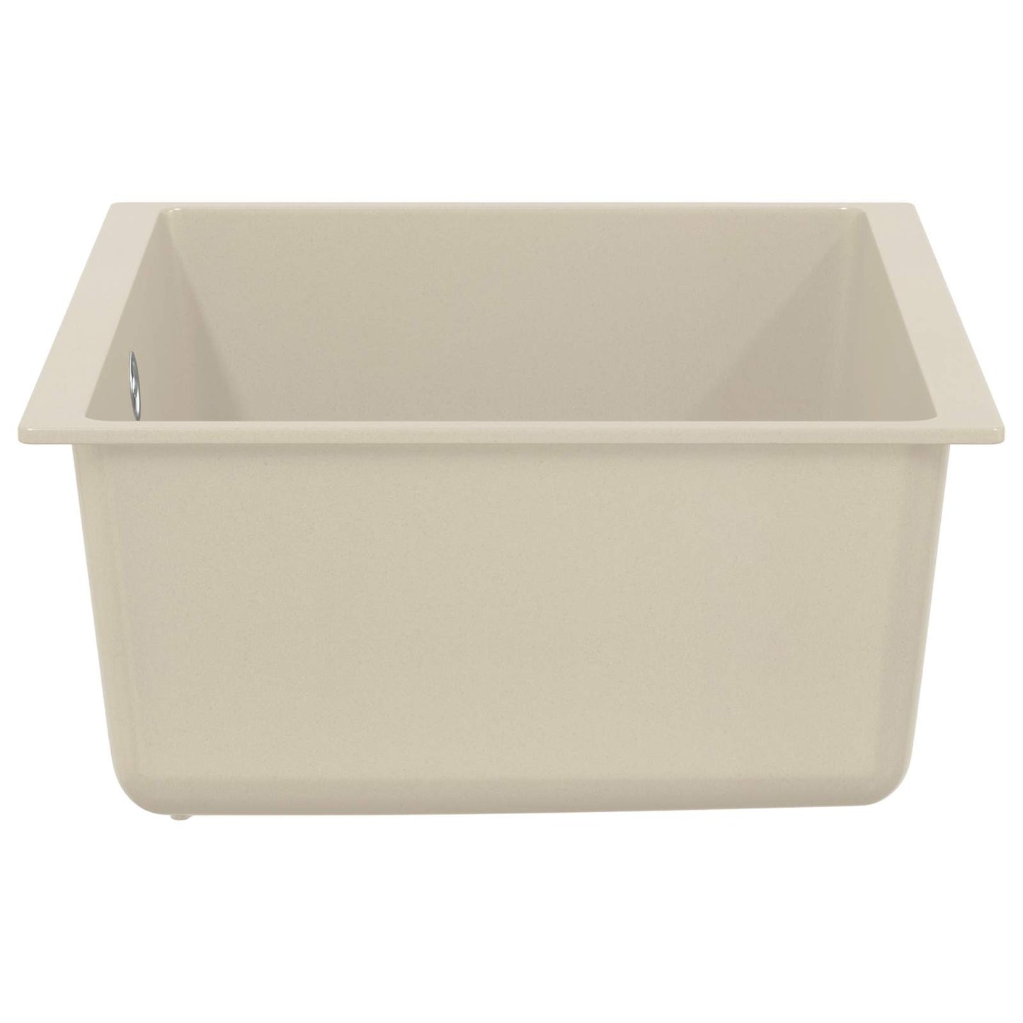 vidaXL Σιντρινο Μπεζ 530 x 460 mm 80% Χαλαζίας και 20% Ρητίνη