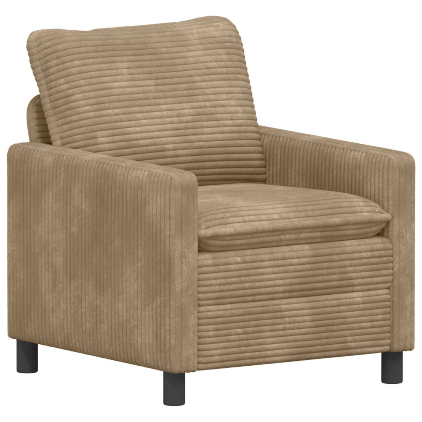 vidaXL Σετ Καναπέ 2 pcs Taupe Πολυεστέρας