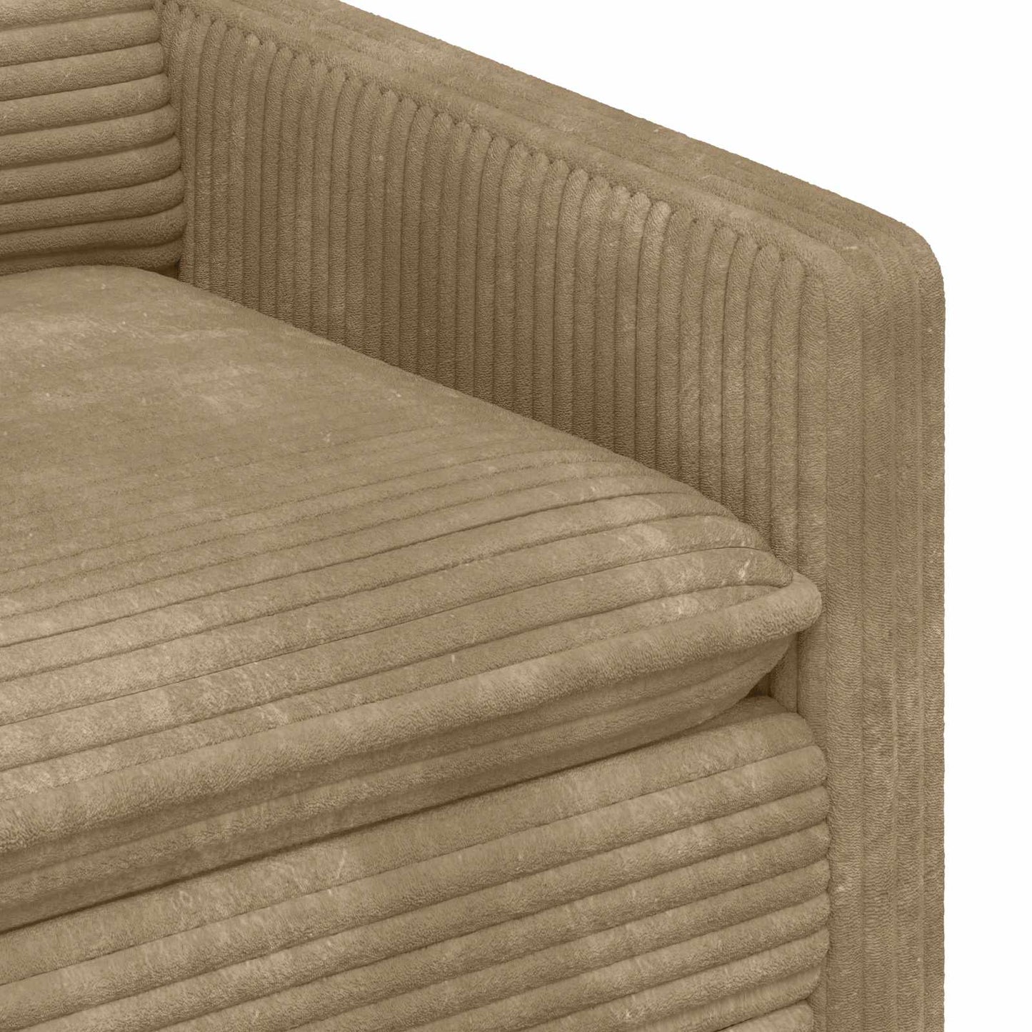 vidaXL Σετ Καναπέ 2 pcs Taupe Πολυεστέρας
