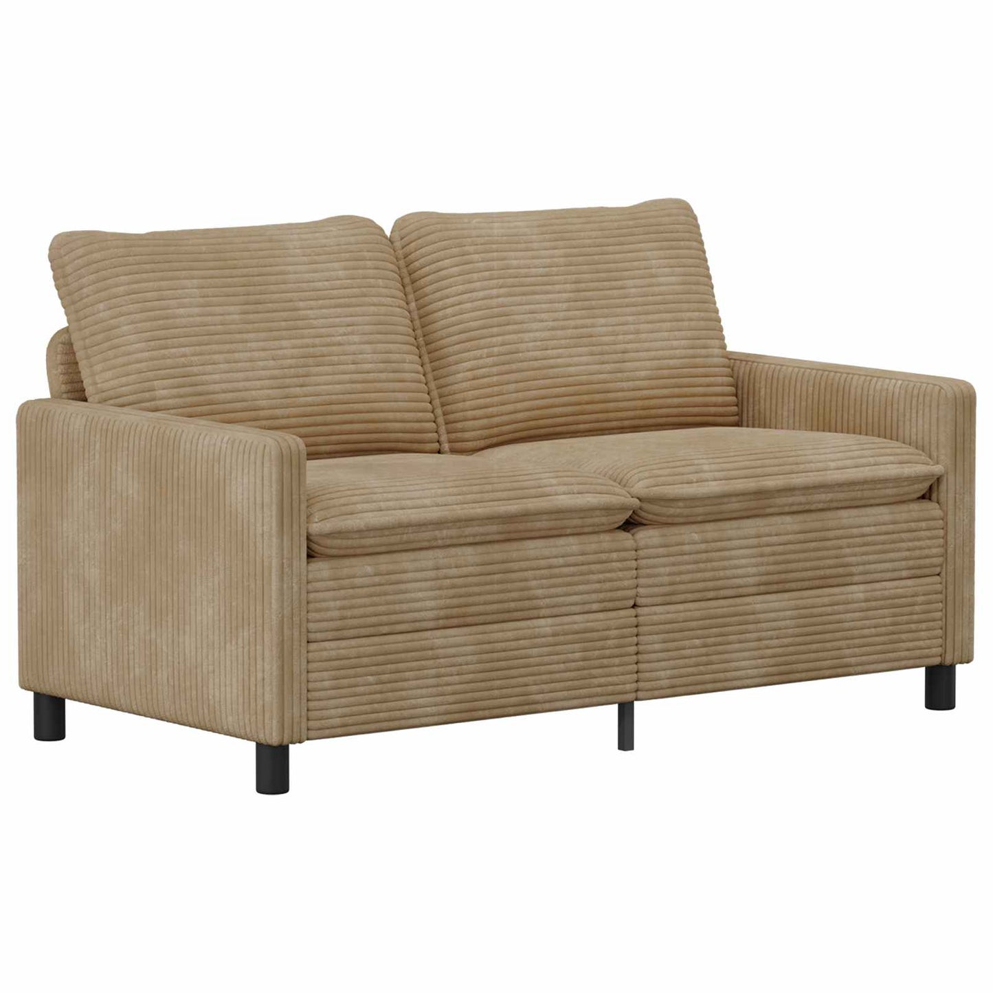 vidaXL Σετ Καναπέ 2 pcs Taupe Πολυεστέρας