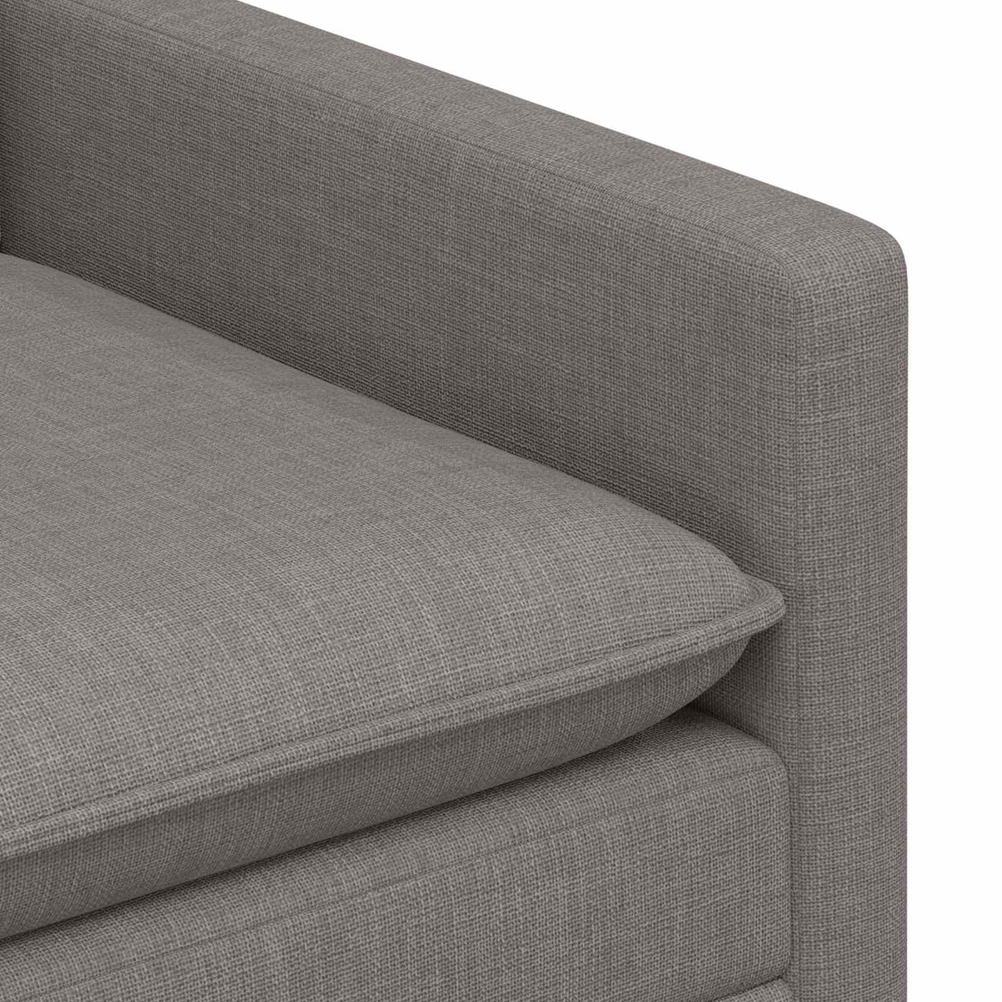 vidaXL Σετ Καναπέ 2 τμχ. Taupe Ύφασμα