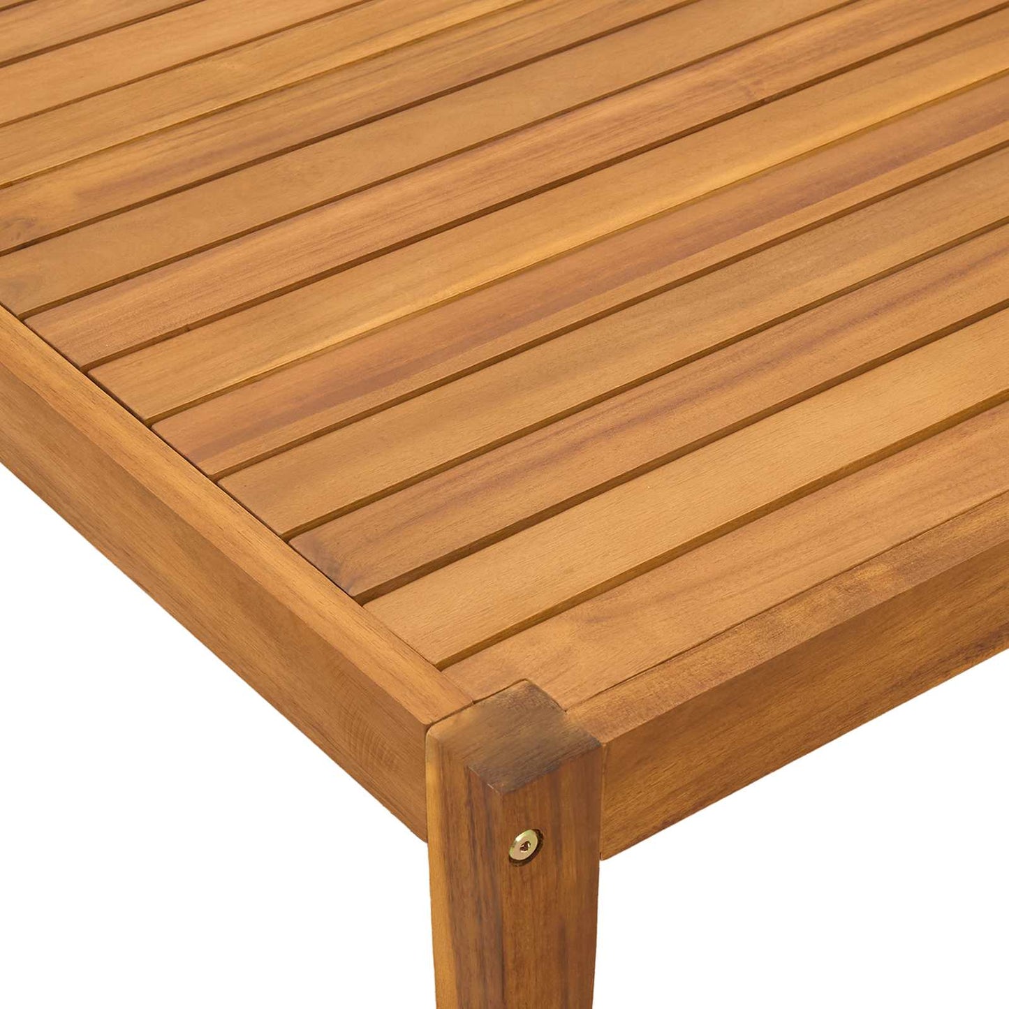 vidaXL τραπέζι Στερεό Ξύλο Ακακίας Φυσικό 60 x 60 x 30 cm