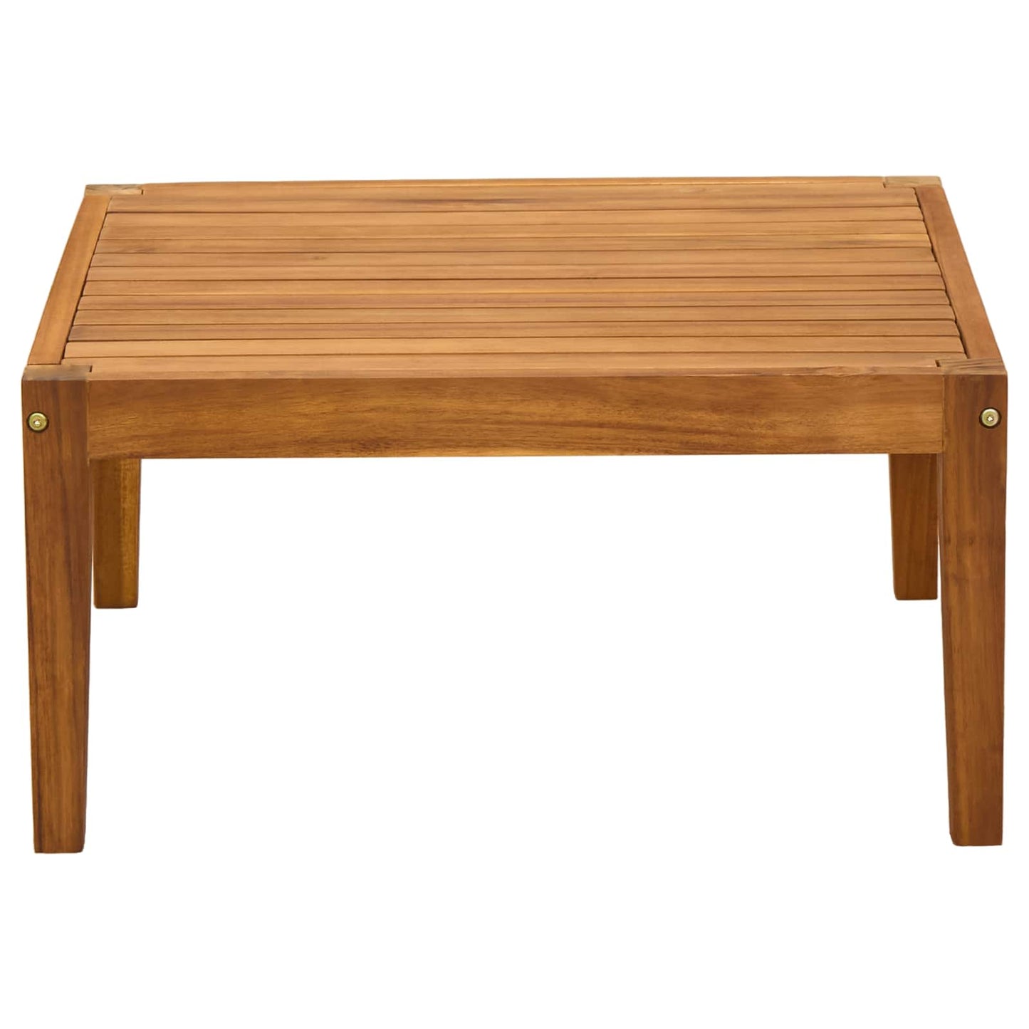 vidaXL τραπέζι Στερεό Ξύλο Ακακίας Φυσικό 60 x 60 x 30 cm