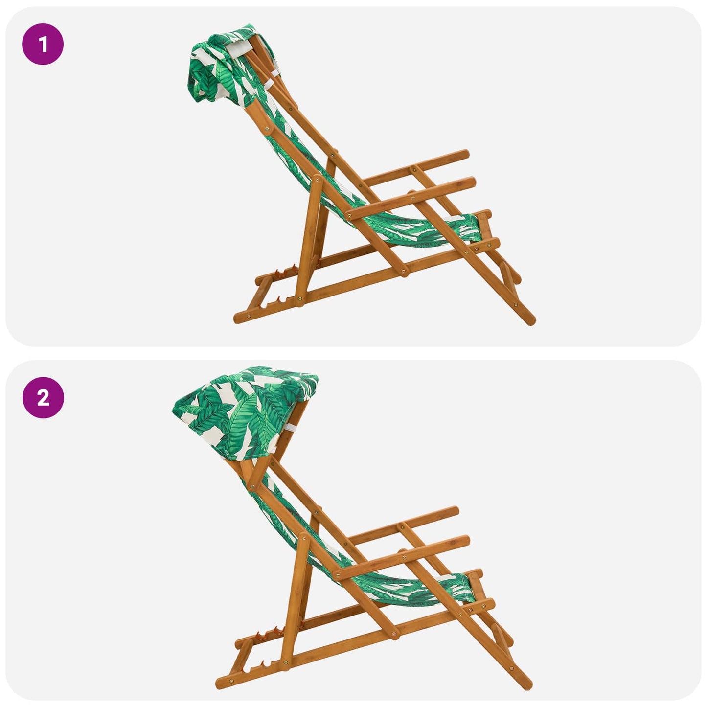 vidaXL Καρέκλα Ακτίνας 4 pcs 3 θέση Στερεό Ξύλο Ευκαλύπτου