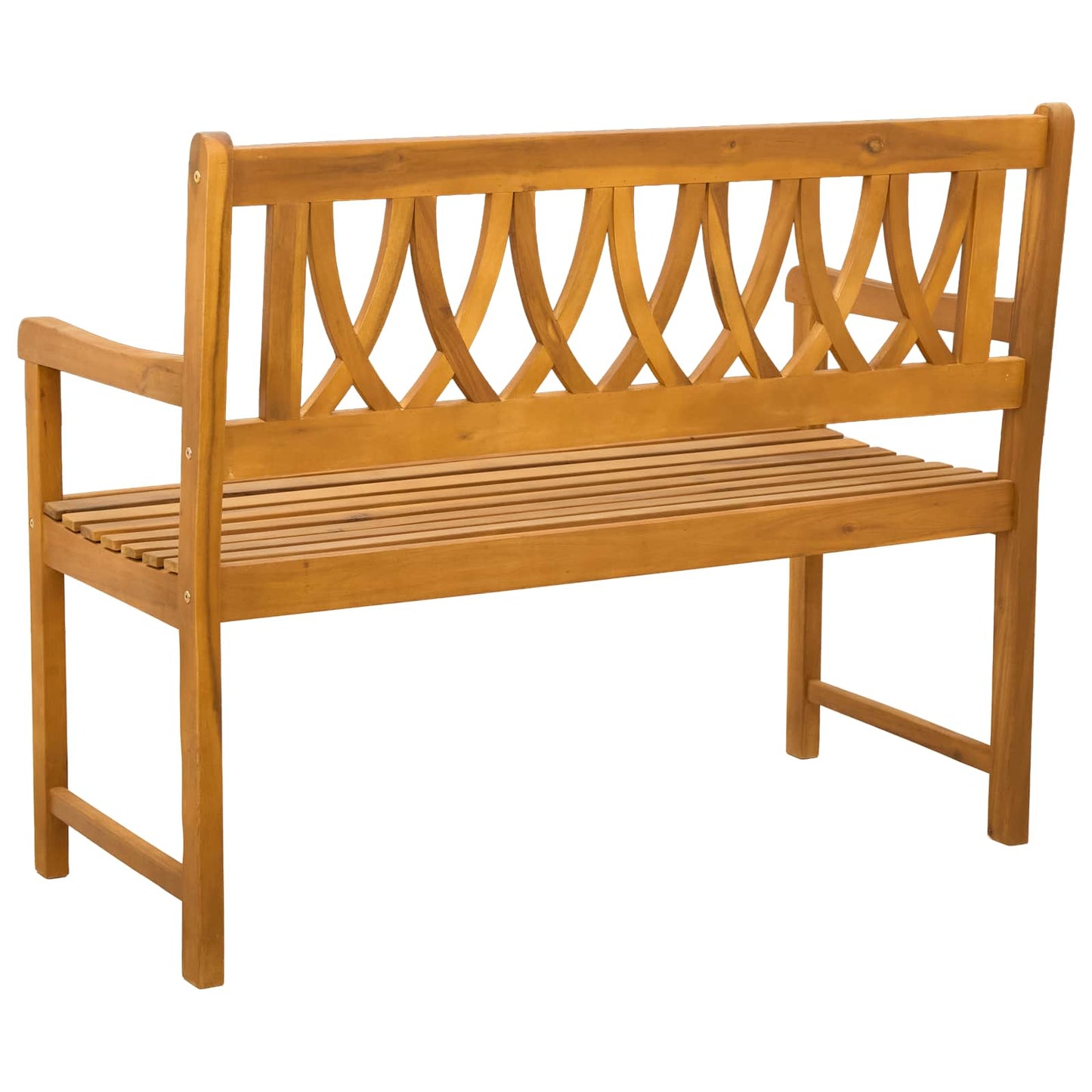 vidaXL Εξωτερικός πάγκος Φυσικό 110 x 55,5 x 90 cm Στερεό Ξύλο Ακακίας