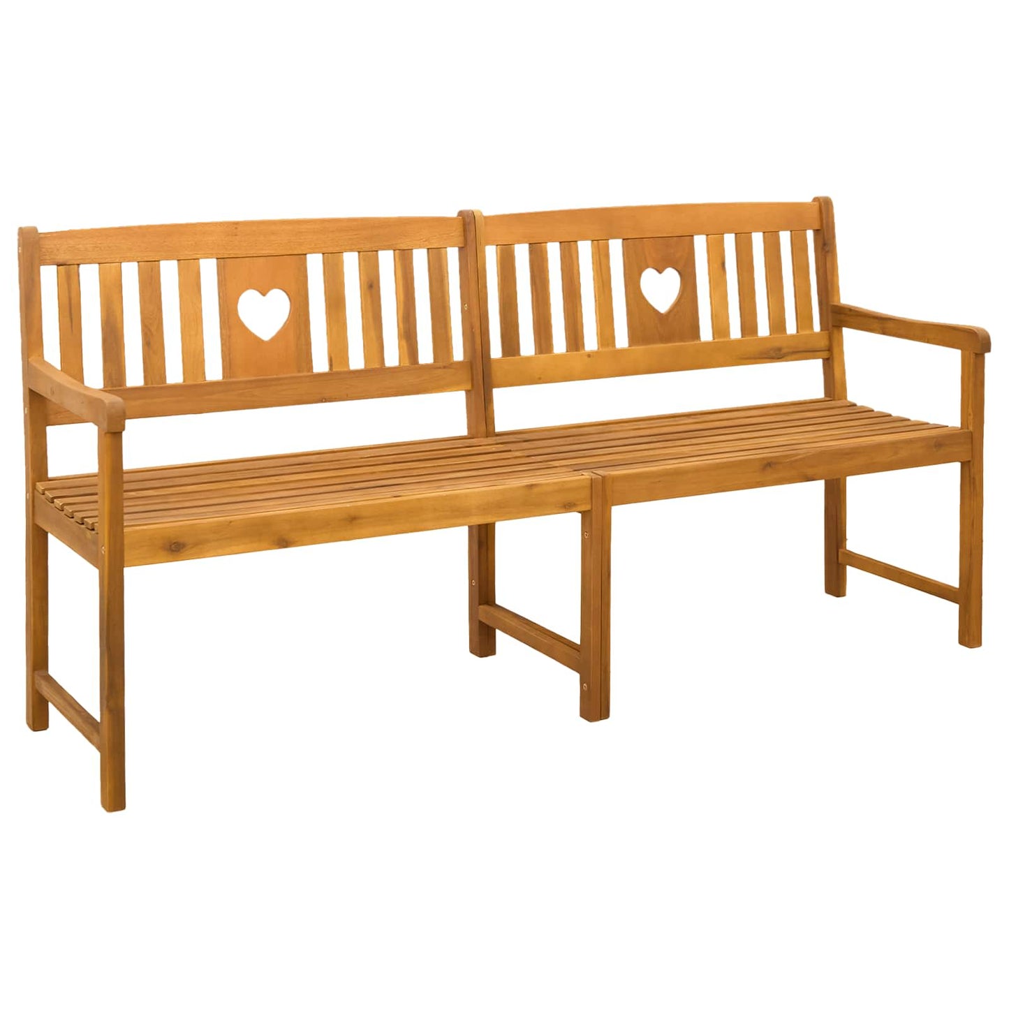 vidaXL Εξωτερικός πάγκος Φυσικό 180 x 55,5 x 90 cm Στερεό Ξύλο Ακακίας