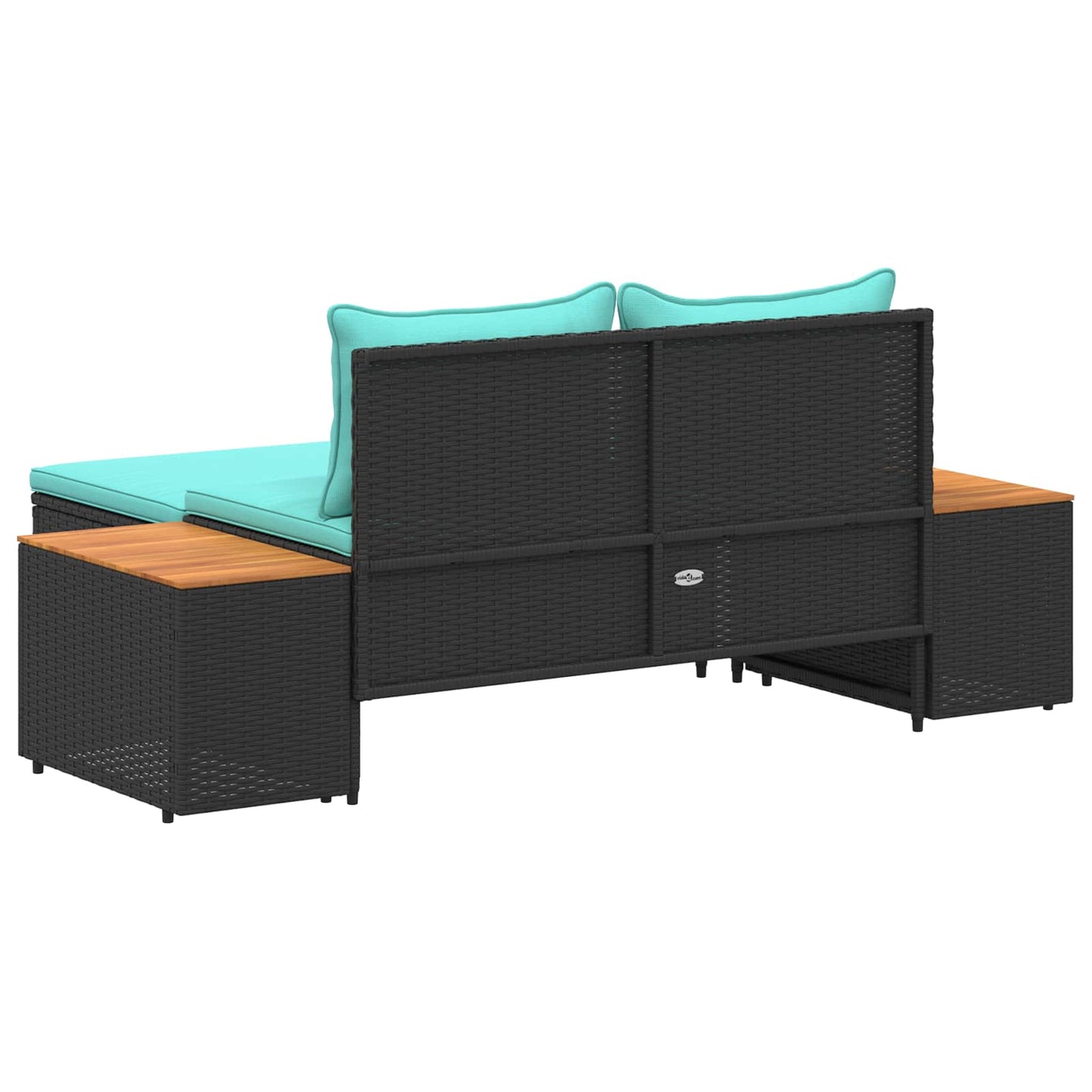 vidaXL Σειρά Καναπέ Εξωτερικού 4 -Seater 4 pcs 55 x 30 x 39 εκ