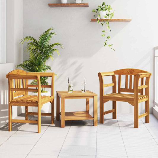 vidaXL παγκάκι Φυσικό λάδι φινιρίσματος 68,5 x 46 x 82,5 εκ