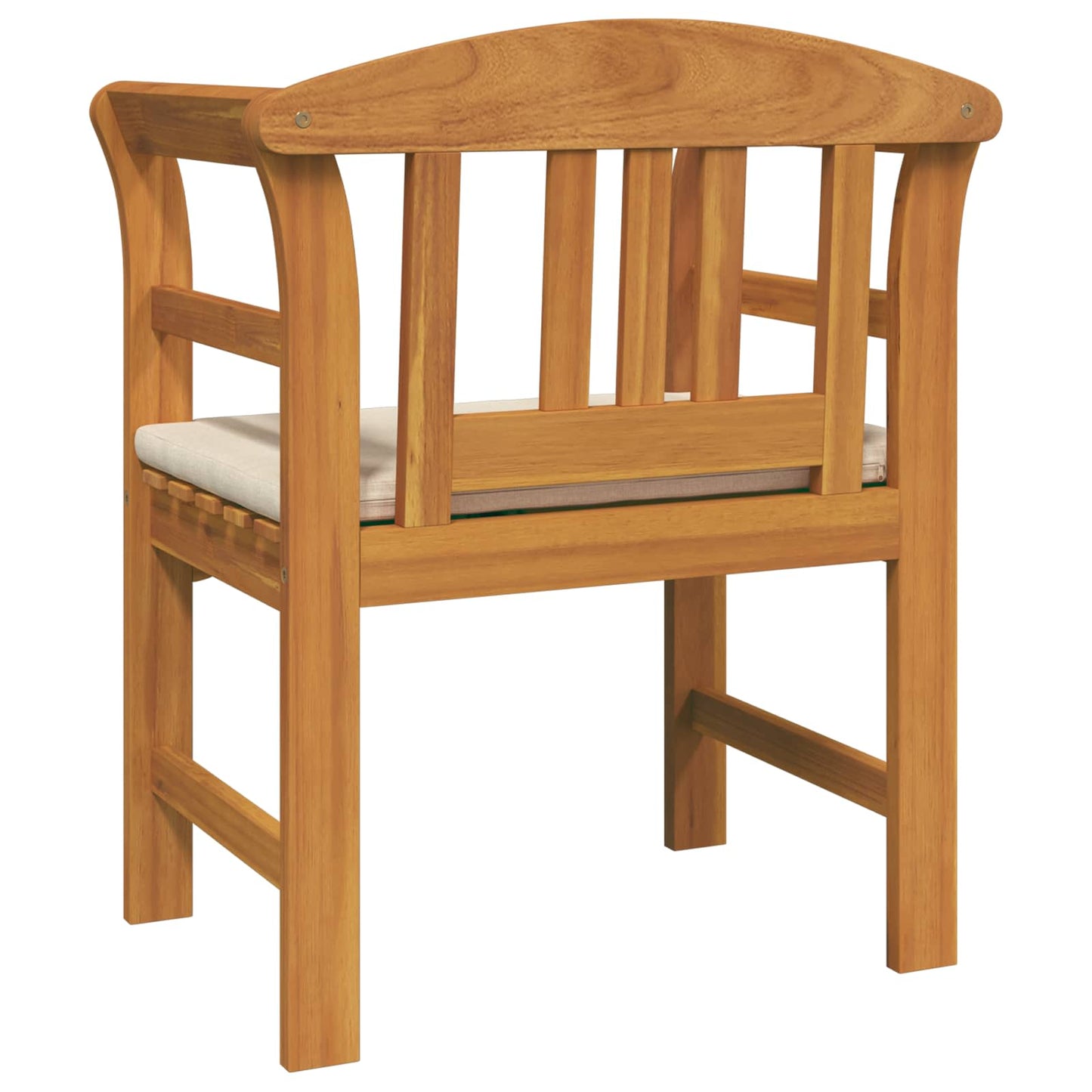 vidaXL παγκάκι Φυσικό λάδι φινιρίσματος 68,5 x 46 x 82,5 εκ