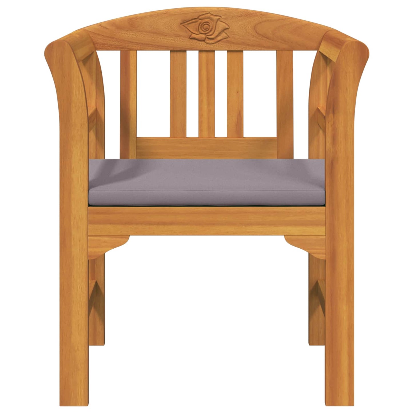 vidaXL παγκάκι Φυσικό λάδι φινιρίσματος 68,5 x 46 x 82,5 εκ