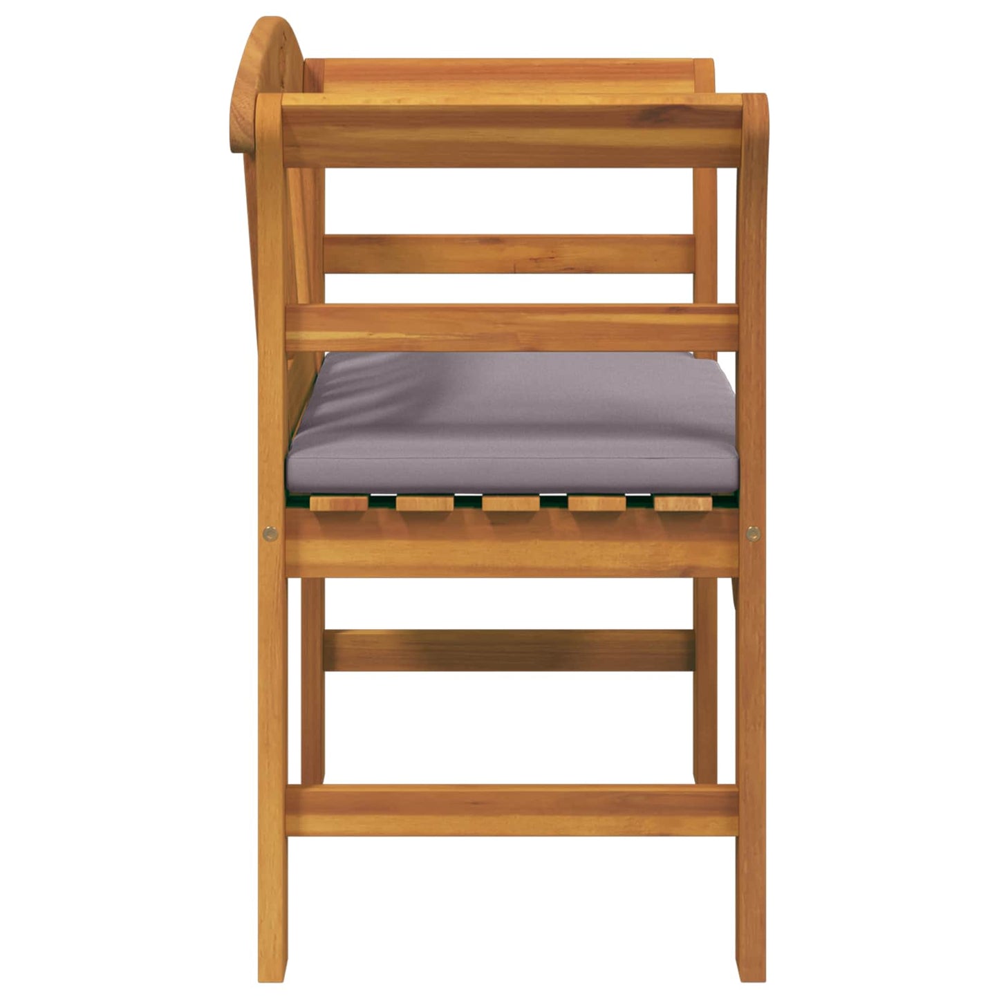 vidaXL παγκάκι Φυσικό λάδι φινιρίσματος 68,5 x 46 x 82,5 εκ