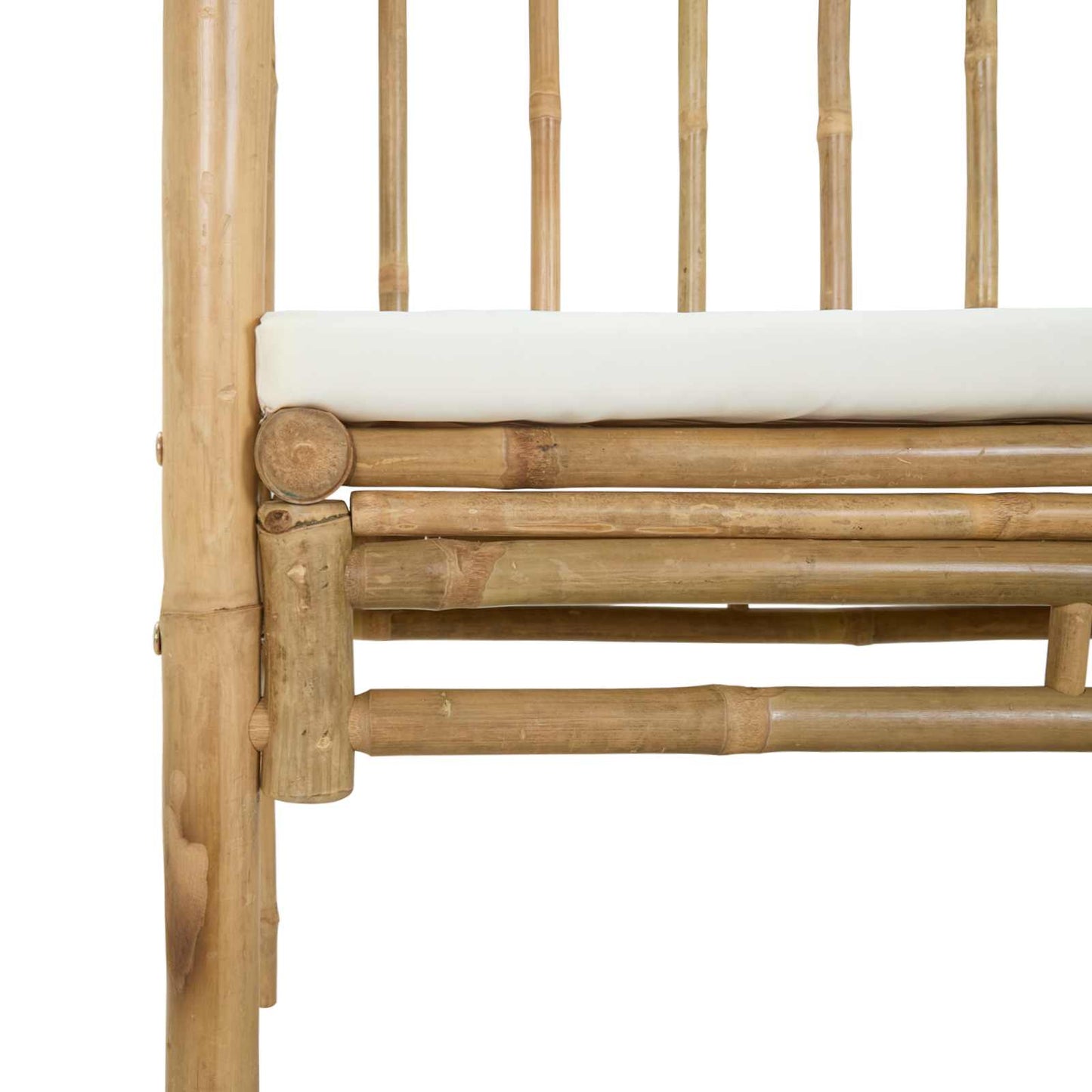 vidaXL Κήπος Καμάρα με Παγκάκι Φυσικό 115 x 50 x 205 εκ. Μπαμπού