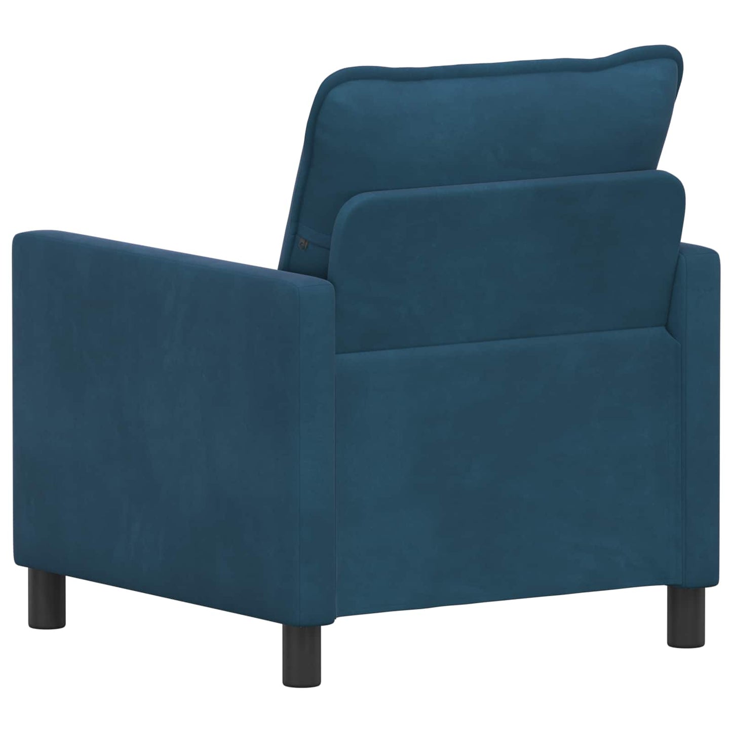 vidaXL Καναπές Μπλε 76 x 81 x 87,5 εκ Βελούδο